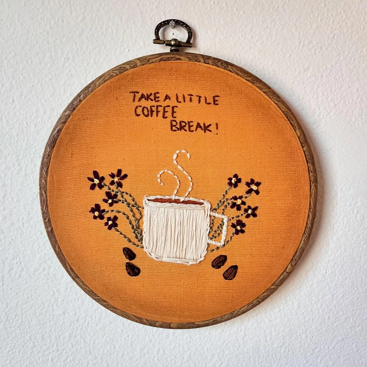 Cozy weather is here and I have a few embroidery projects for sale! ☕️🌸🎨

$25 dollars each 

First two are 6.5&rdquo; hoops, and the last one is 7.5&rdquo;

DM, comment, or email if interested!