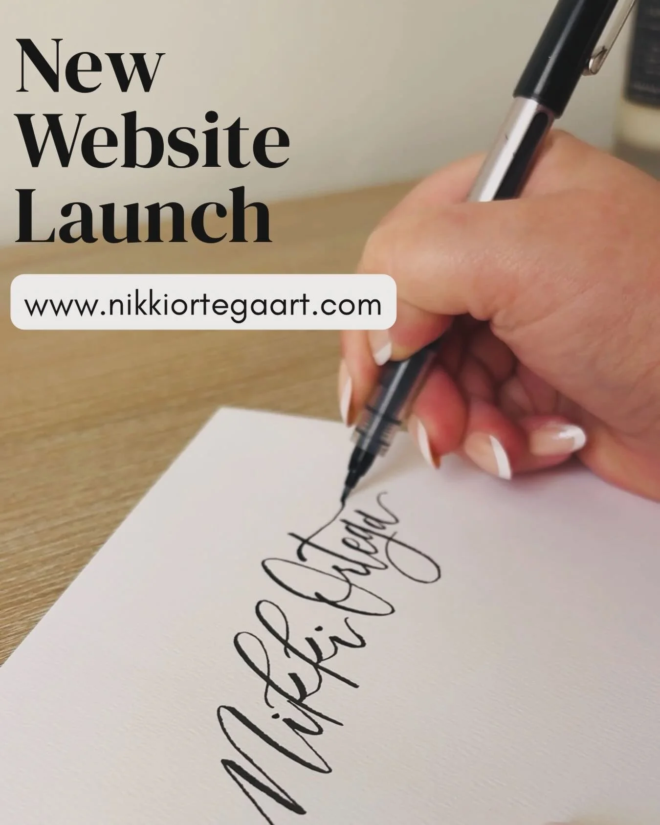 ANNOUCEMENT! 

The name &ldquo;Nikki Ortega Art&rdquo; is officially owned by yours truly AND has a brand new website! I&rsquo;m so happy to finally offer this new and upgraded online gallery, marketplace, and overall contact hub to you all and I hop