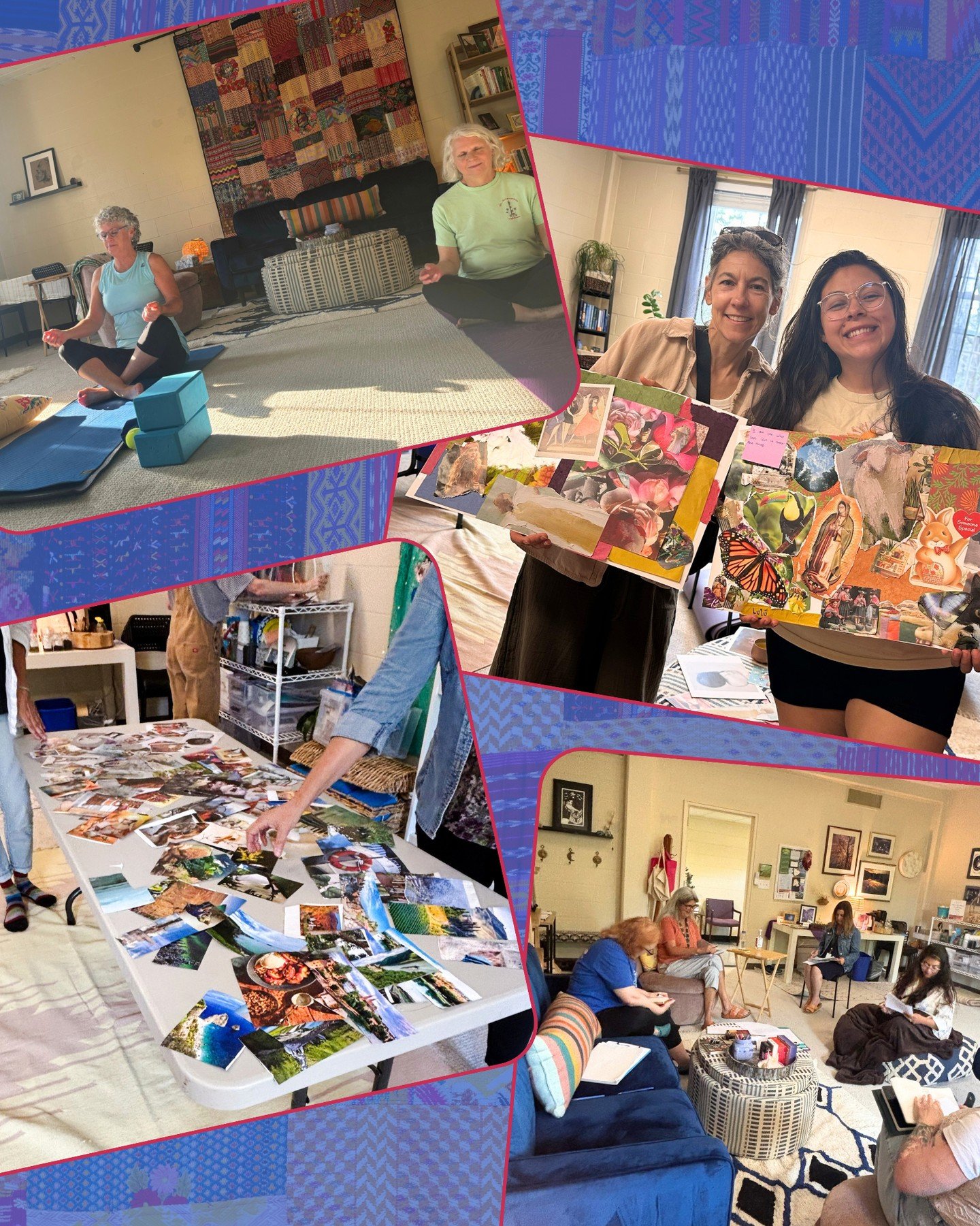 The month of May was wonderful at Sophia's Center for the Healing Arts! We enjoyed seeing so many people creatively express themselves through writing, collaging, and yoga🌀🧘&zwj;♀️🧘&zwj;♂️📝

Be sure to check out June's calendar so you can join us