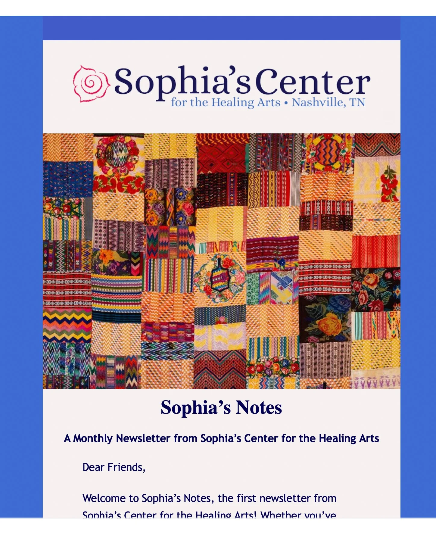 Introducing Sophia’s Notes!
