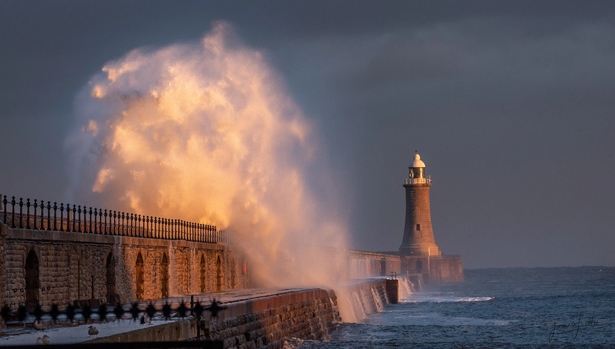 Stormy North Sea 