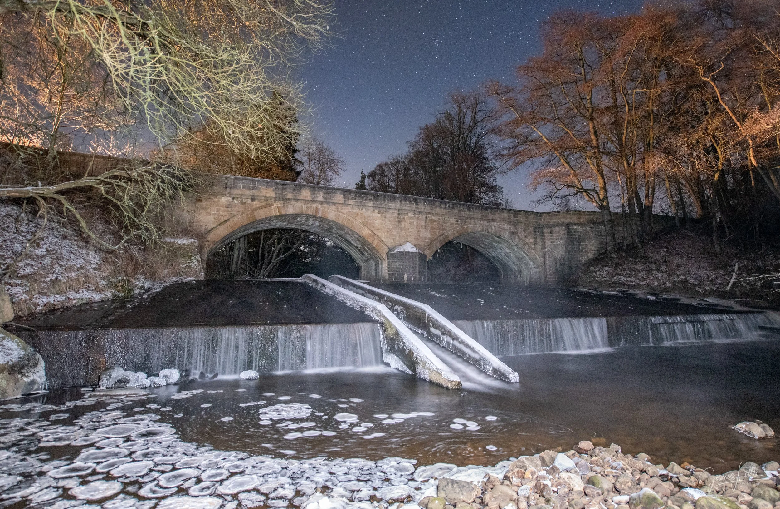 Ice Pancakes in Allendale 