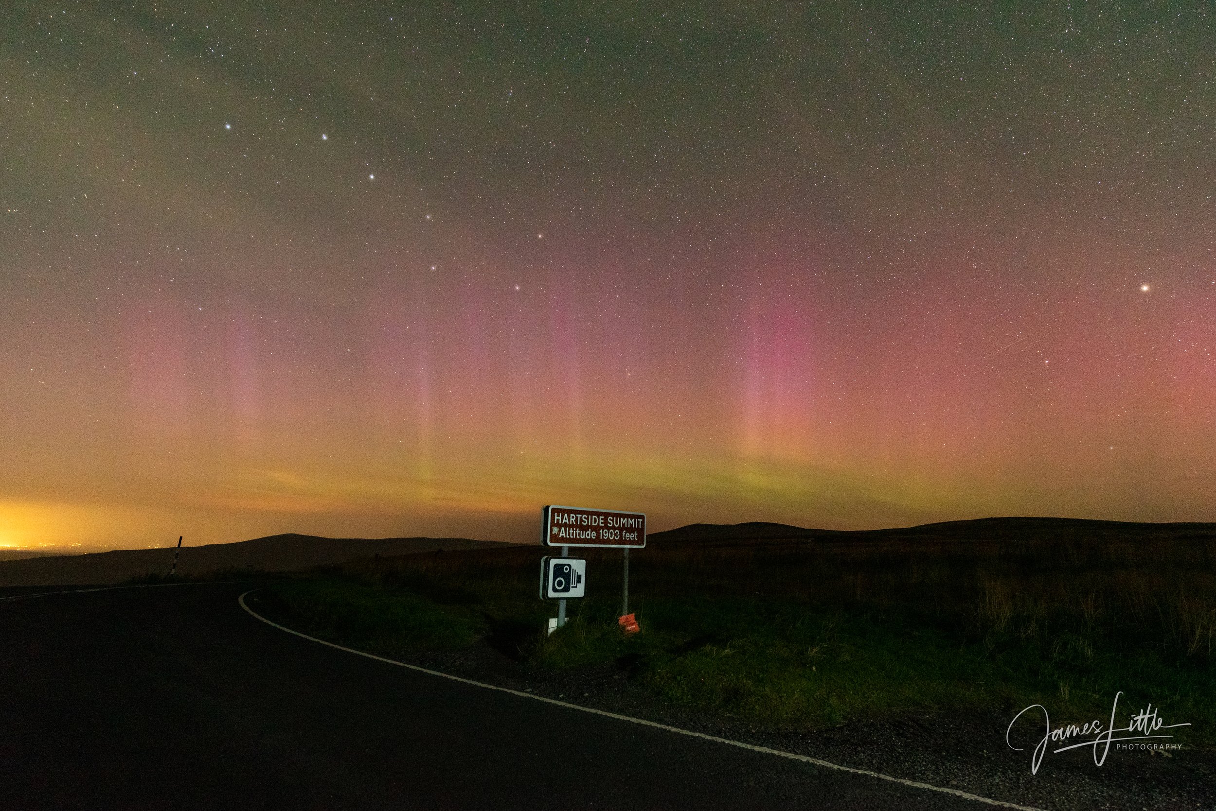 The top of Hartside from the car park next to the old cafe