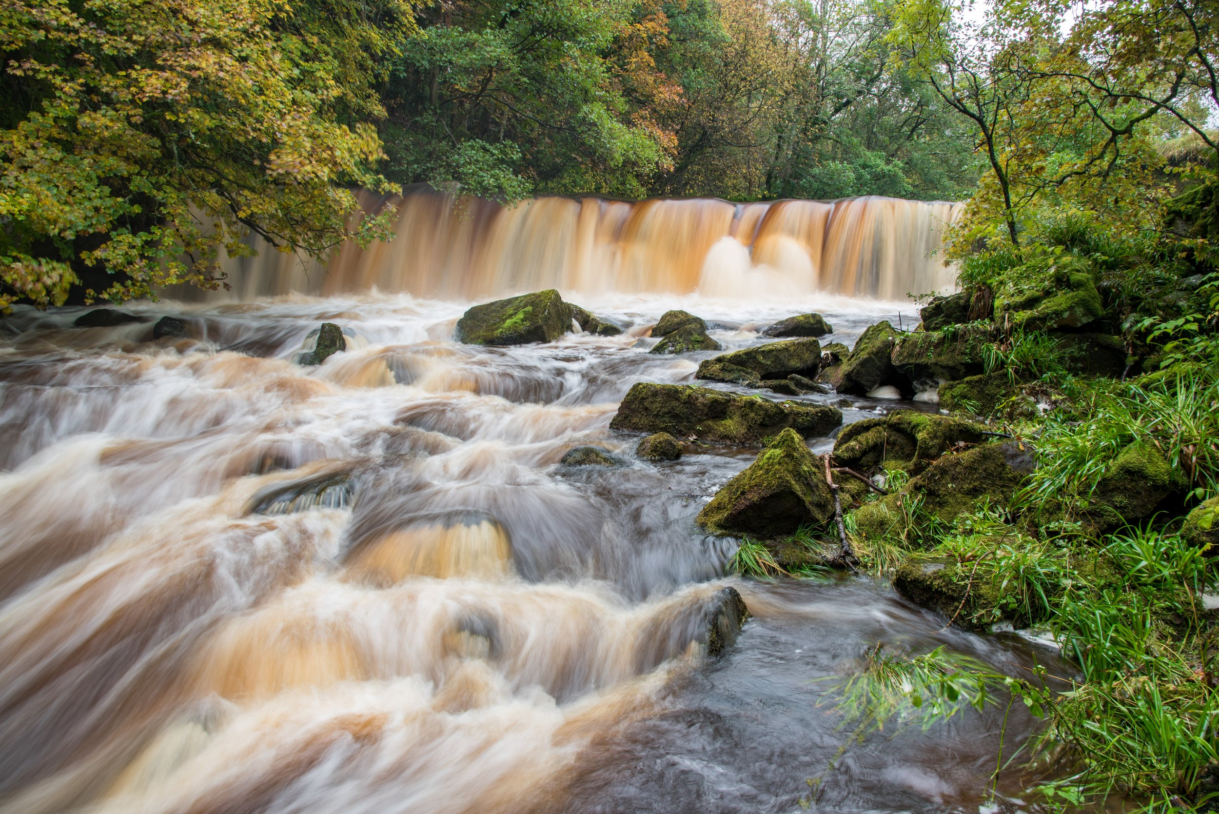 Holms Linn waterfall, sinderhope