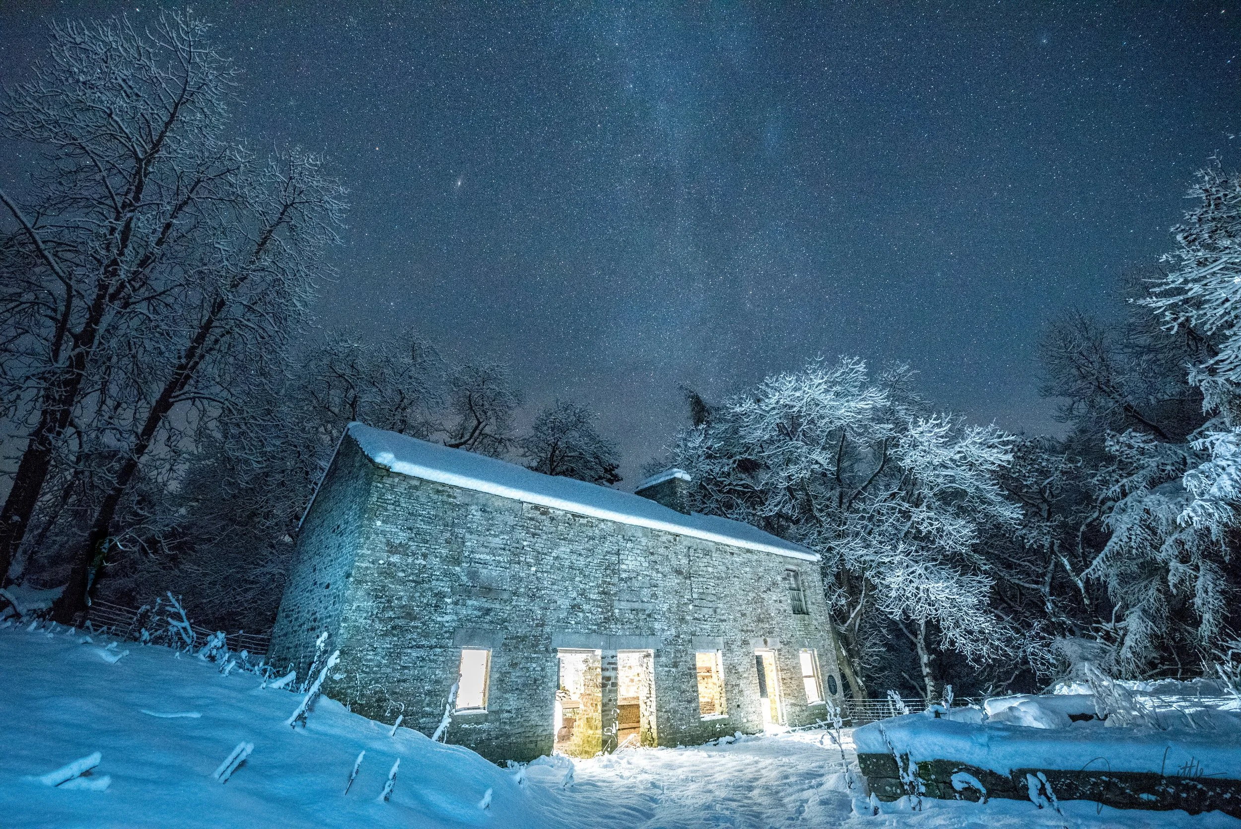 Part of the blackett level near holmes linn waterfall