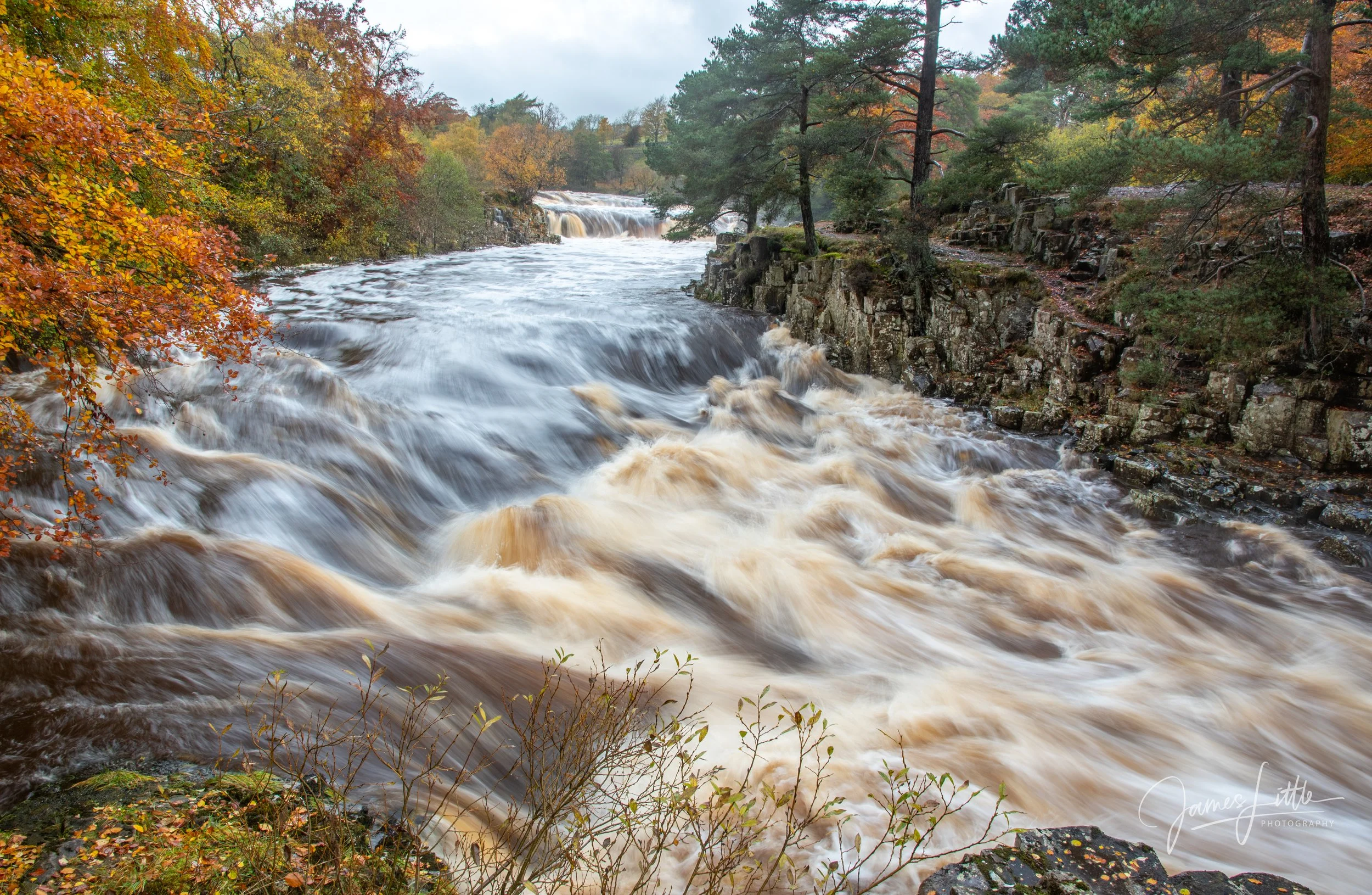 Low Force waterfall, Teesdale