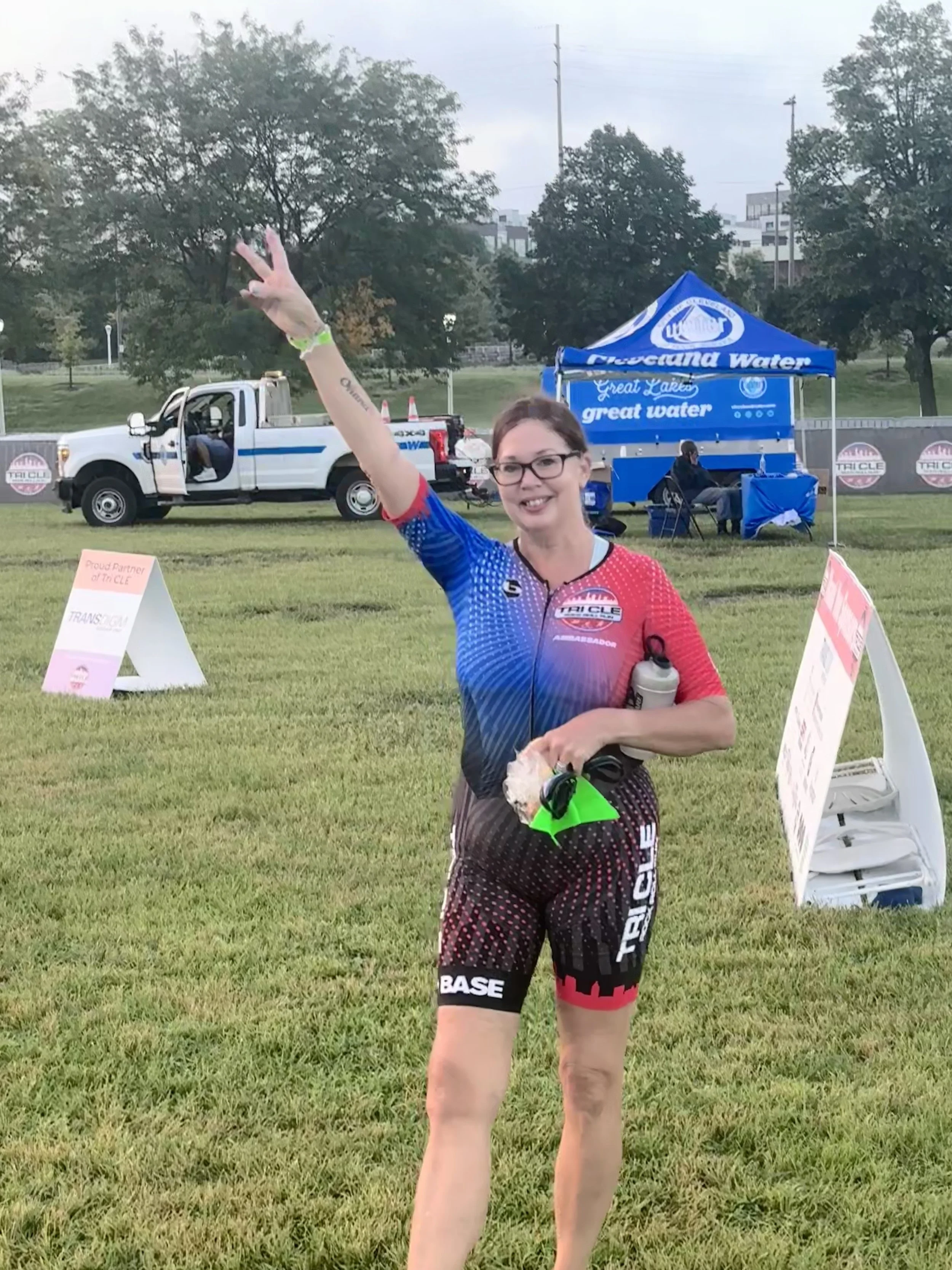 Ambassador Becky at Tri CLE