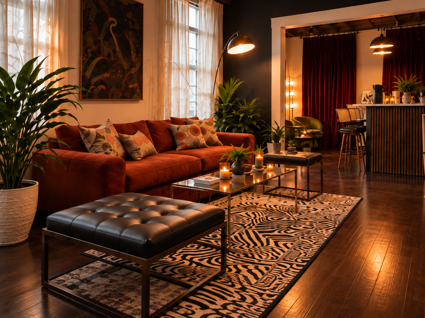 The Analog Room lounge in East Austin