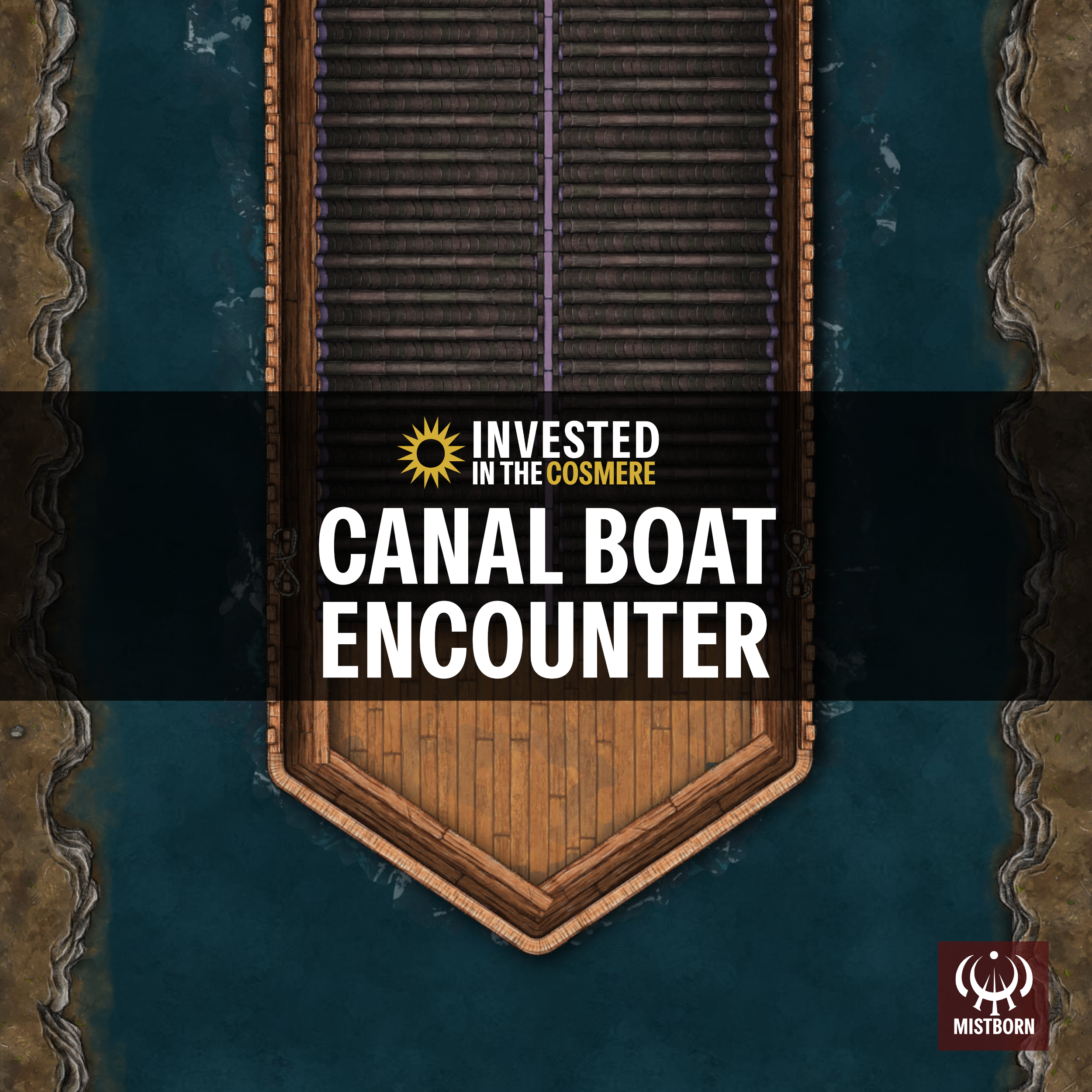 Canal Boat Encounter