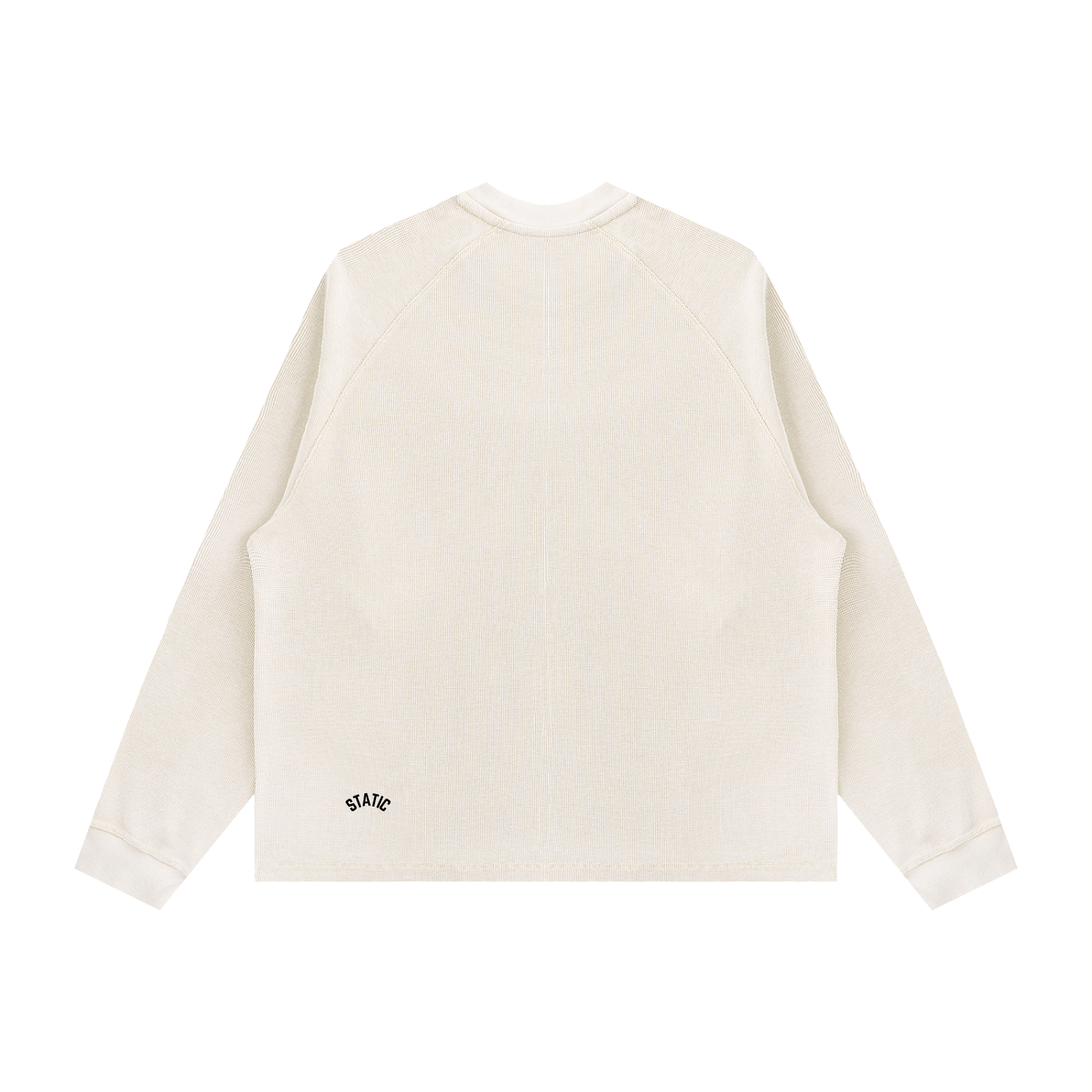 Unisex Vintage Wash Boxy  Waffle T-Shirt