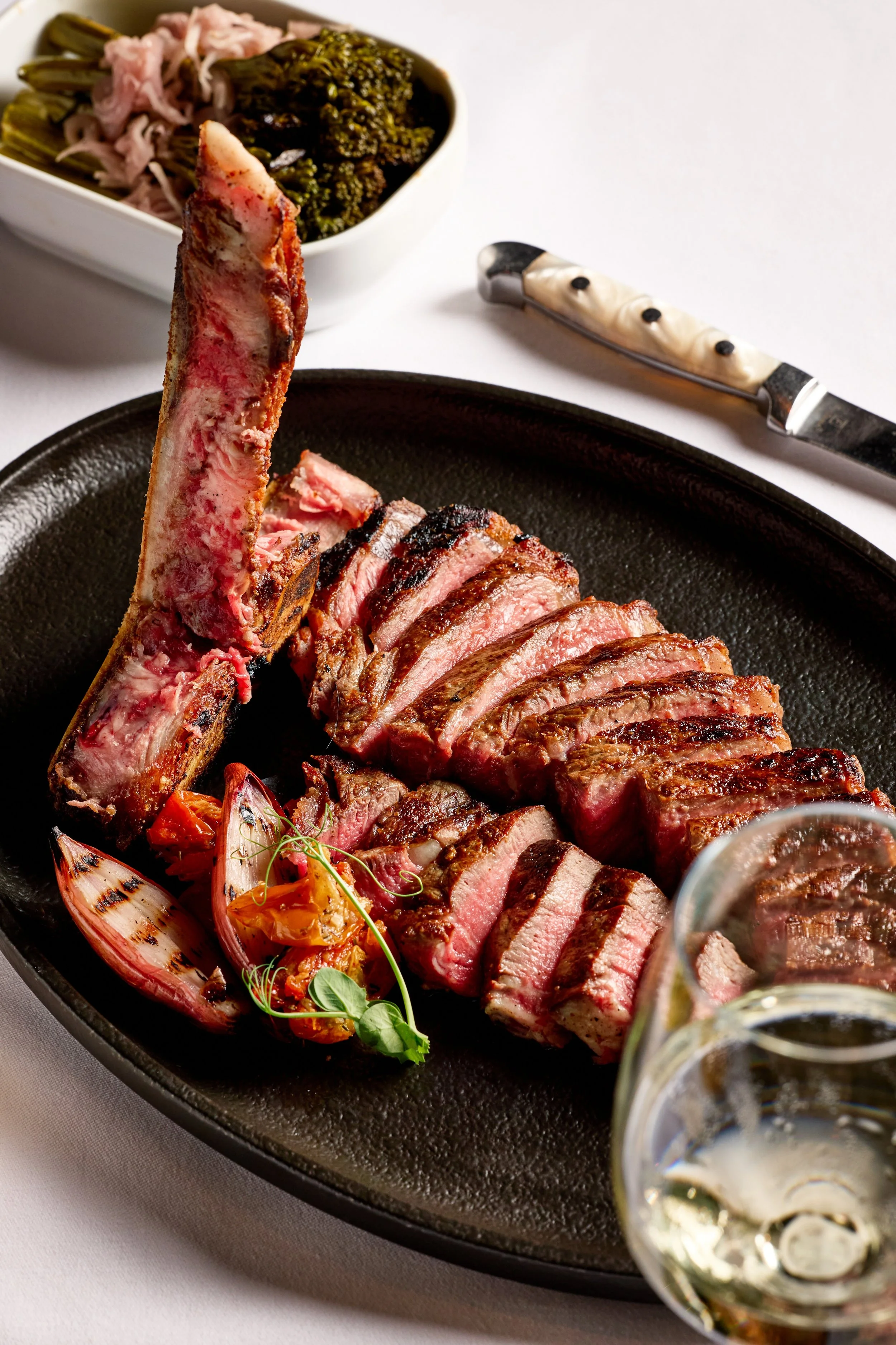 A cut above. Savor steakhouse perfection at Diplomat Prime.