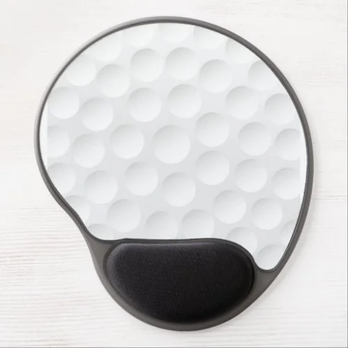 golf ball pattern gel mouse pad home office work men man gift
