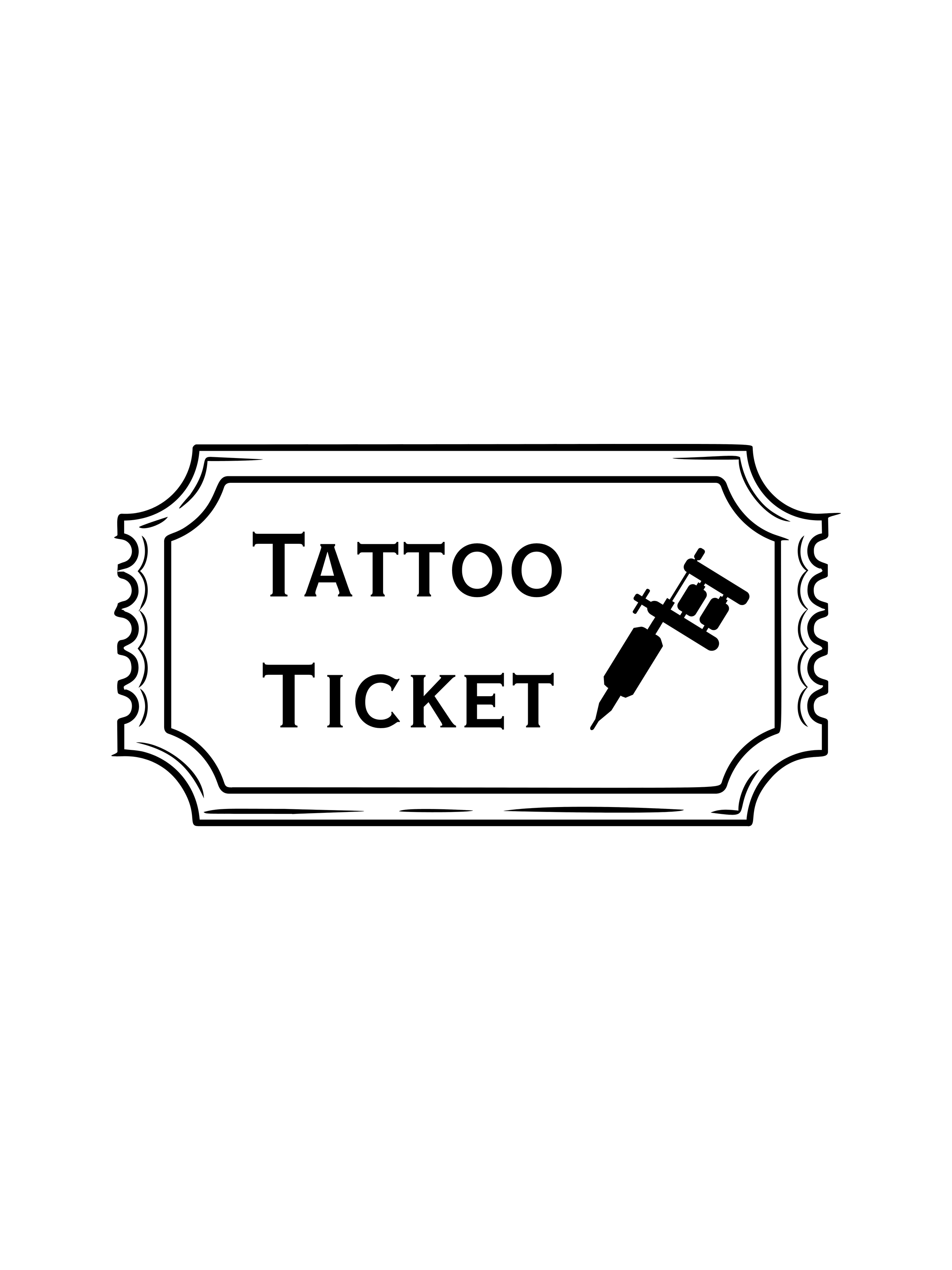 Tattoo Ticket