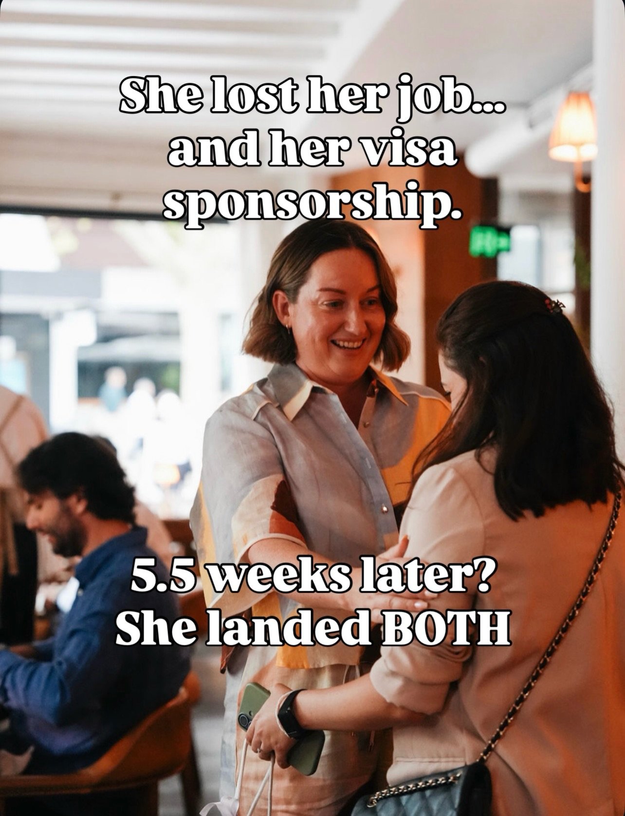 So fucking proud of this woman.

We fucking did it.no generic modules here &hellip; just tailored support &amp; 1-1 strategy 

Comment DREAM JOB
and I&rsquo;ll show you what&rsquo;s missing in your strategy 🔥