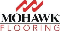 Mohawk Flooring logo with red, black, and white design