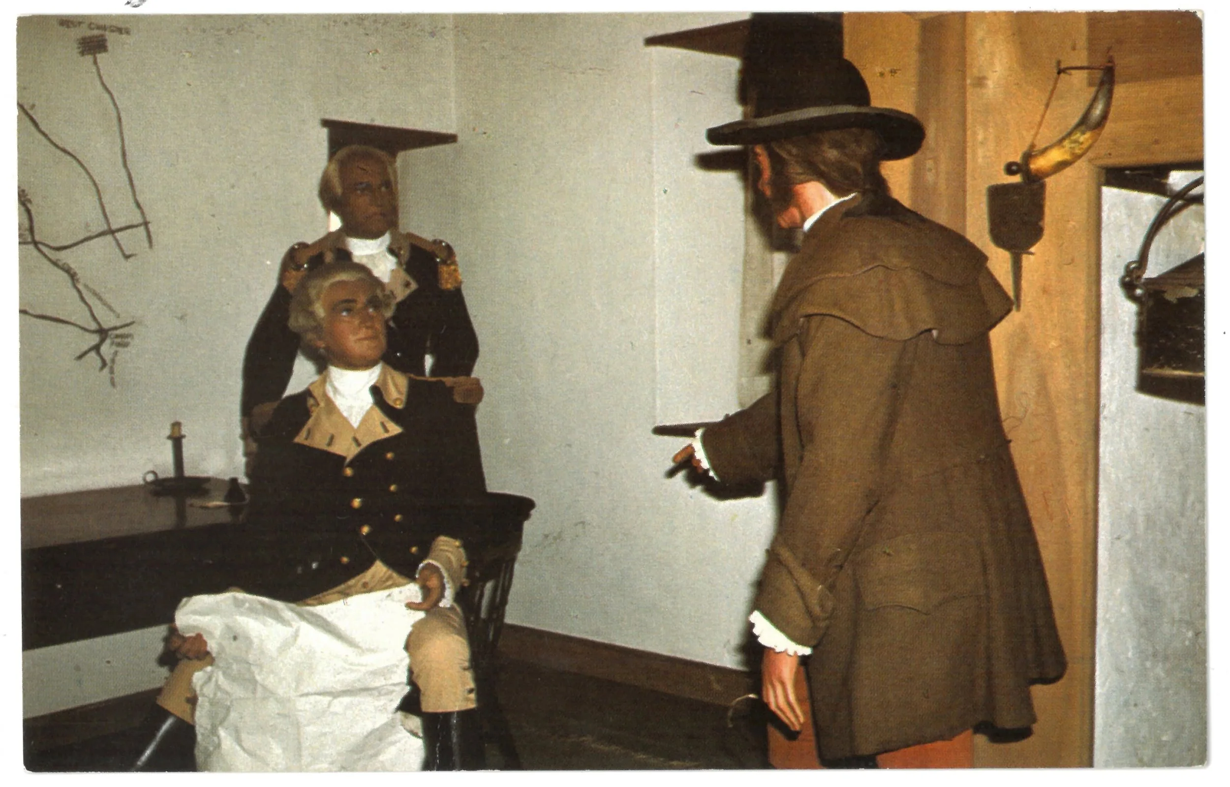 Cheyney reports to the Generals Washington and Greene