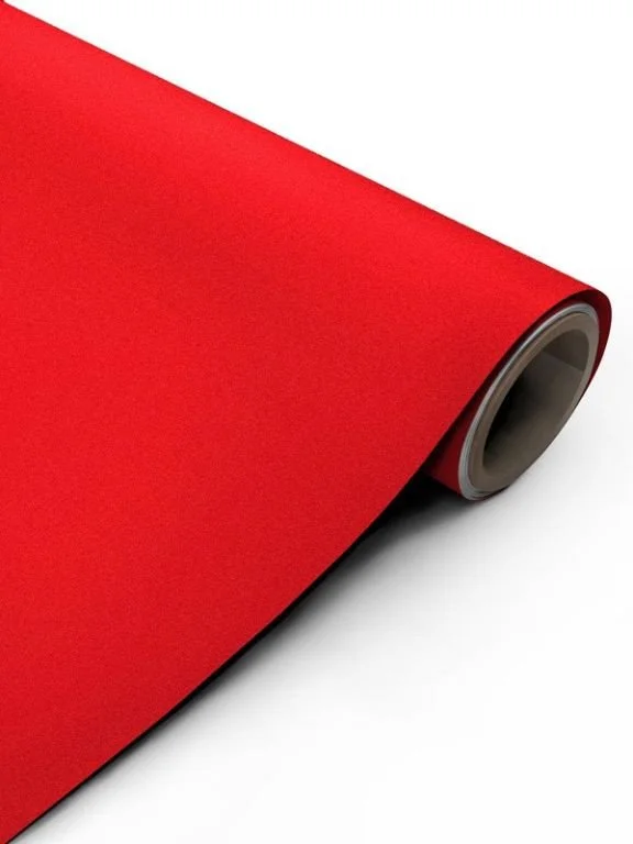 MATTE TEXTURED ROSSA CORSA RED VINYL WRAP MTRCR82