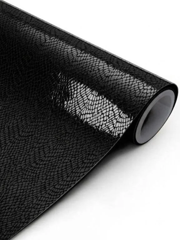 BLACK SNAKE SKIN VINYL WRAP BSS244
