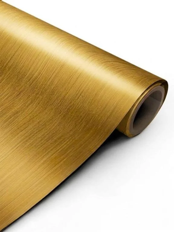 BRUSHED METAL GOLD VINYL WRAP BMG30
