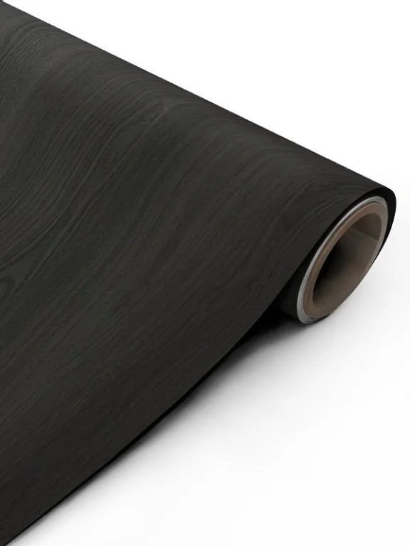 BLACK ASH WOOD VINYL WRAP BAW401
