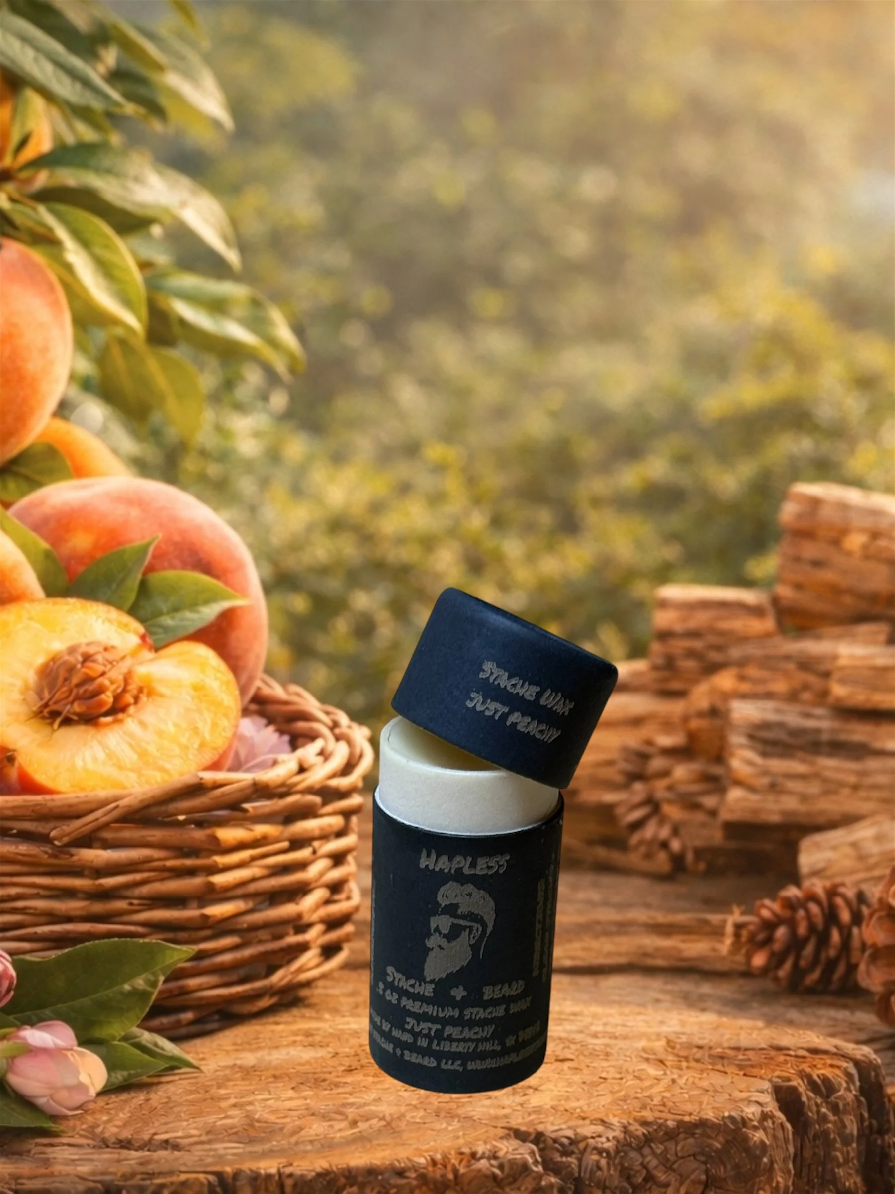 Just Peachy Stache Wax