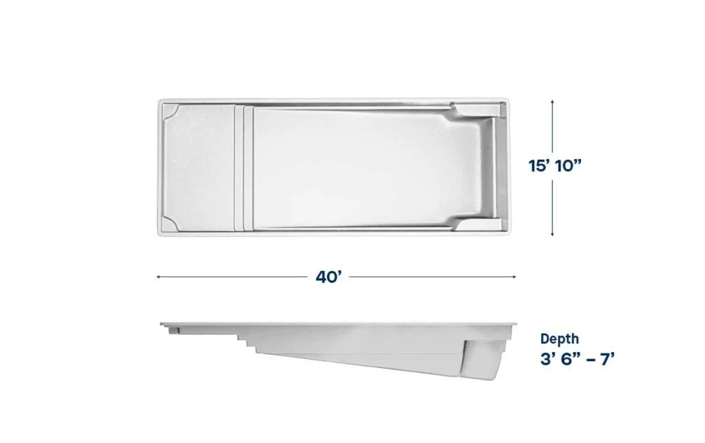 Corinthian 16 (Ocean Blue) – Display Unit Available | Casey's All American Pool