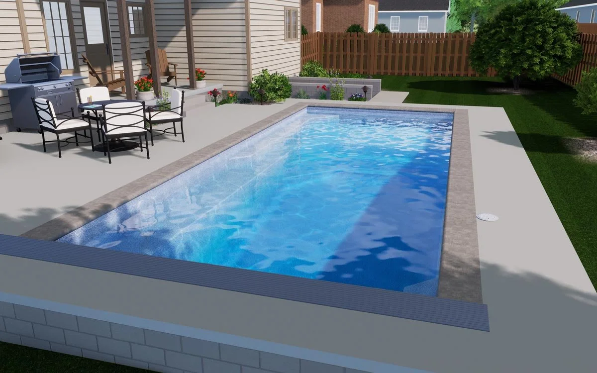 Apollo 14 Fiberglass Pool