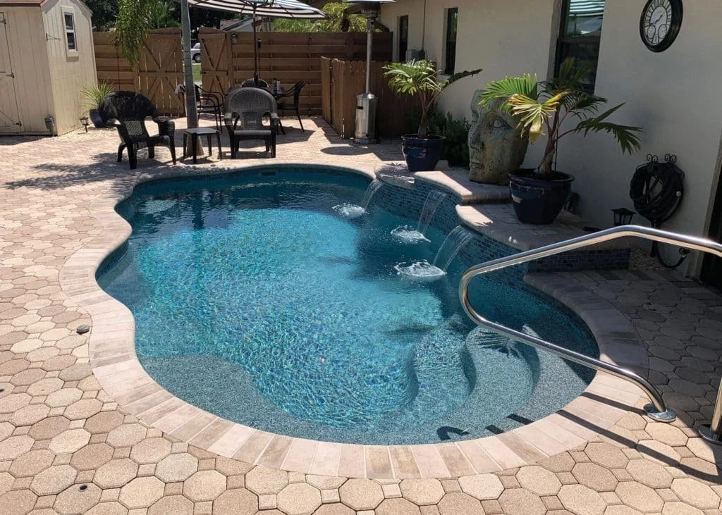 Aruba Fiberglass Pool