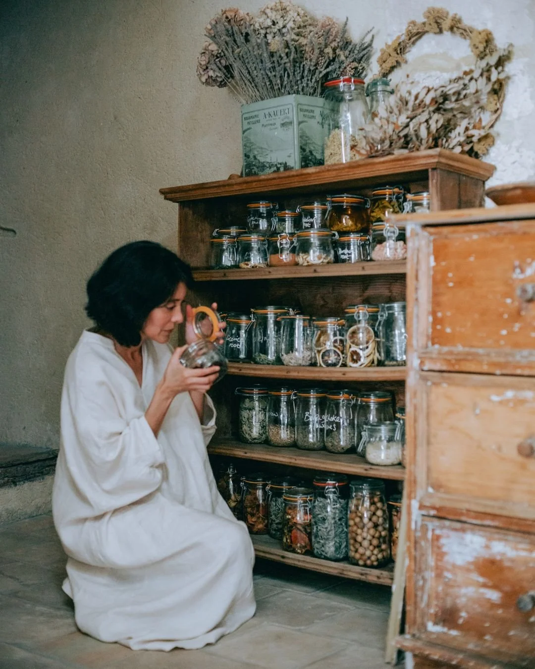 Artist Gabi Brown in Provence.