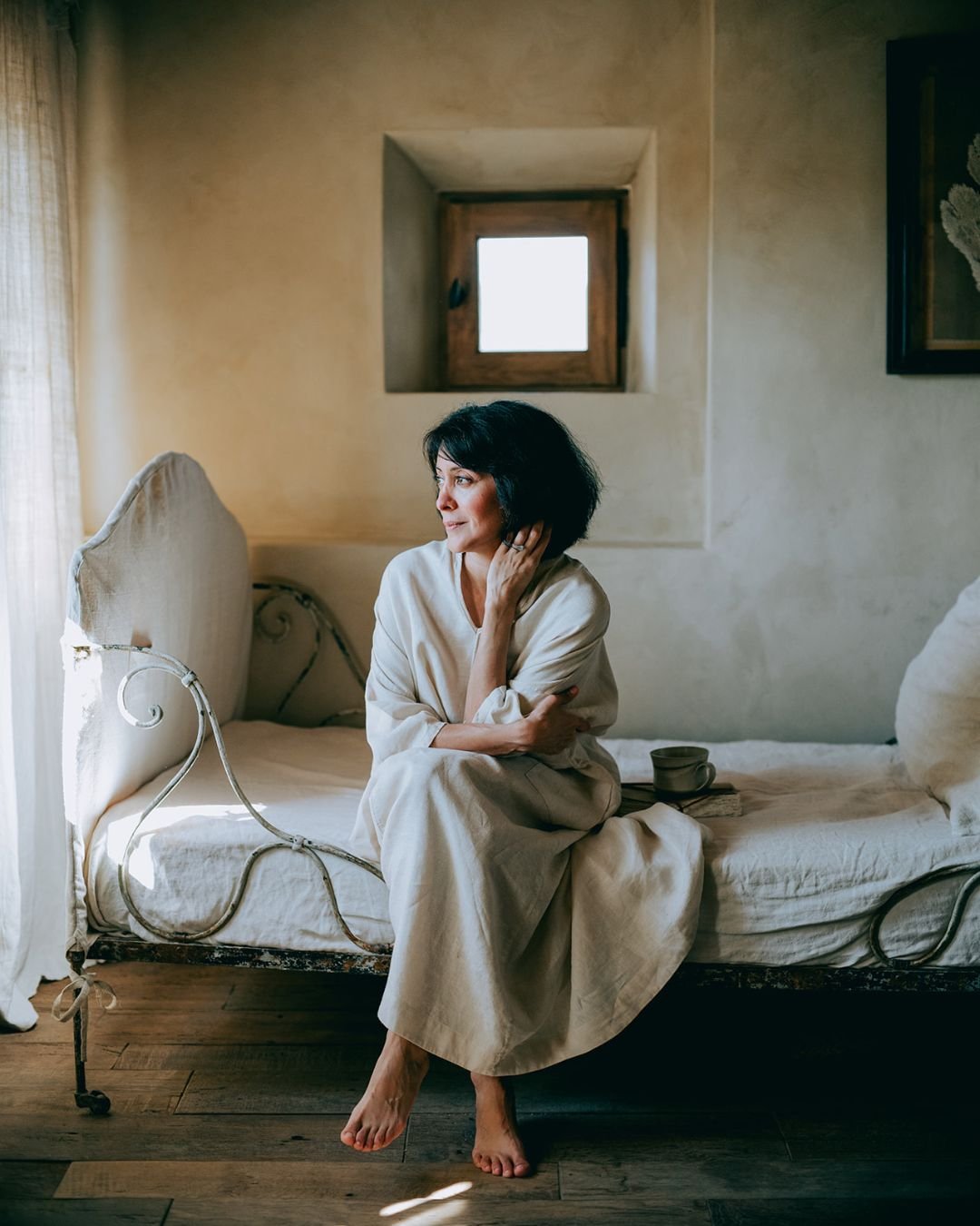 Artist Gabi Brown in Provence.