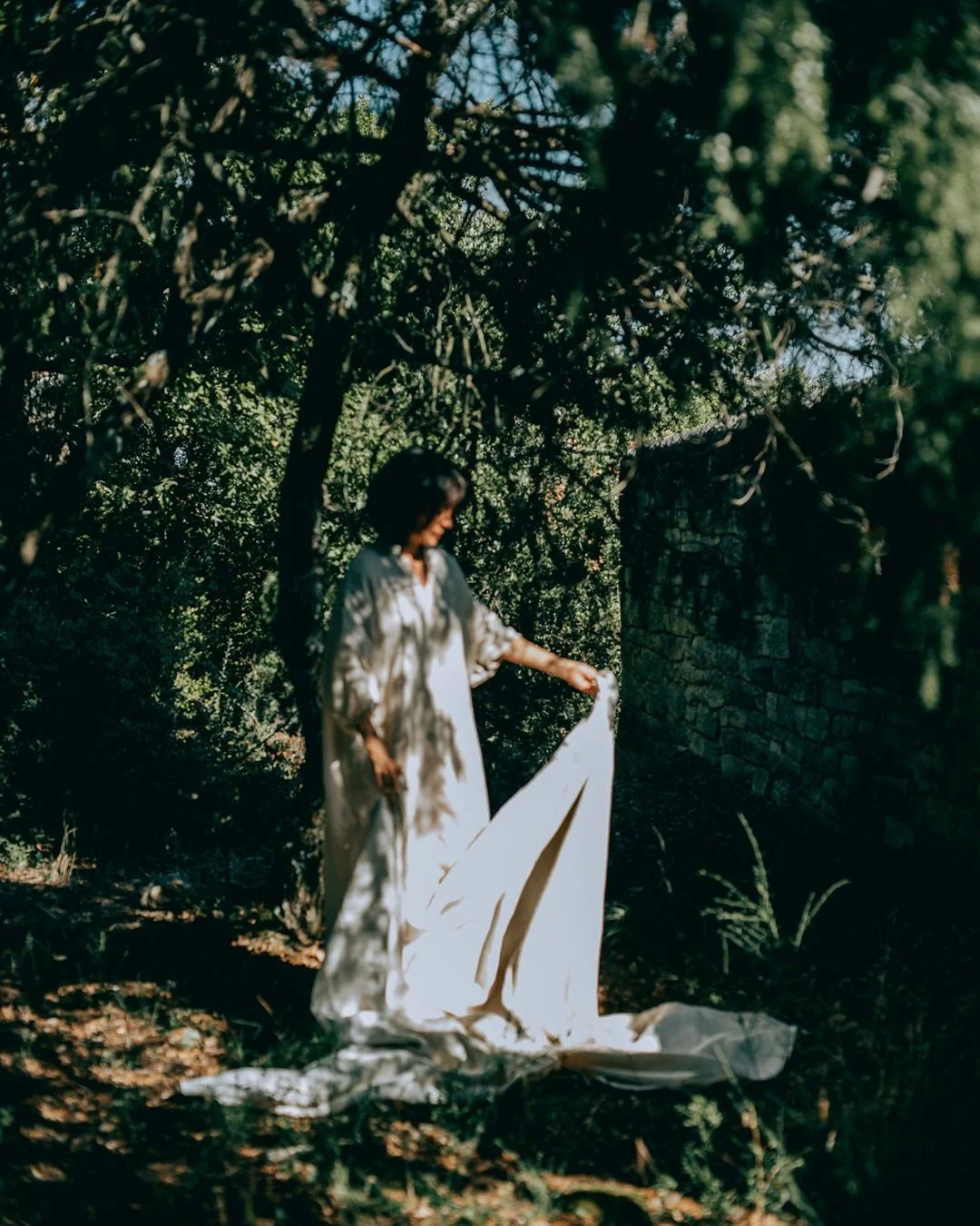 Artist Gabi Brown in Provence.