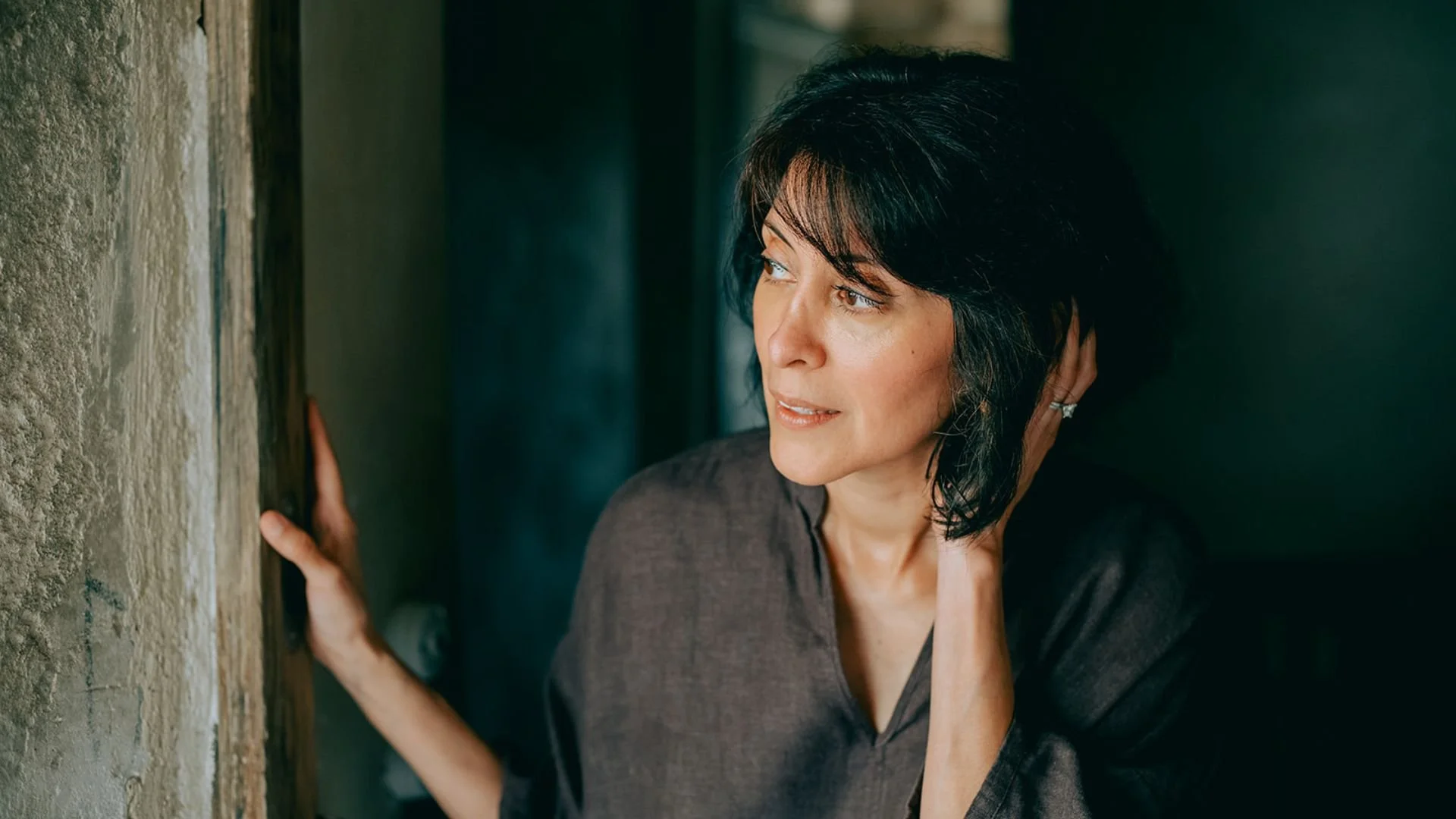 Artist Gabi Brown in Provence.