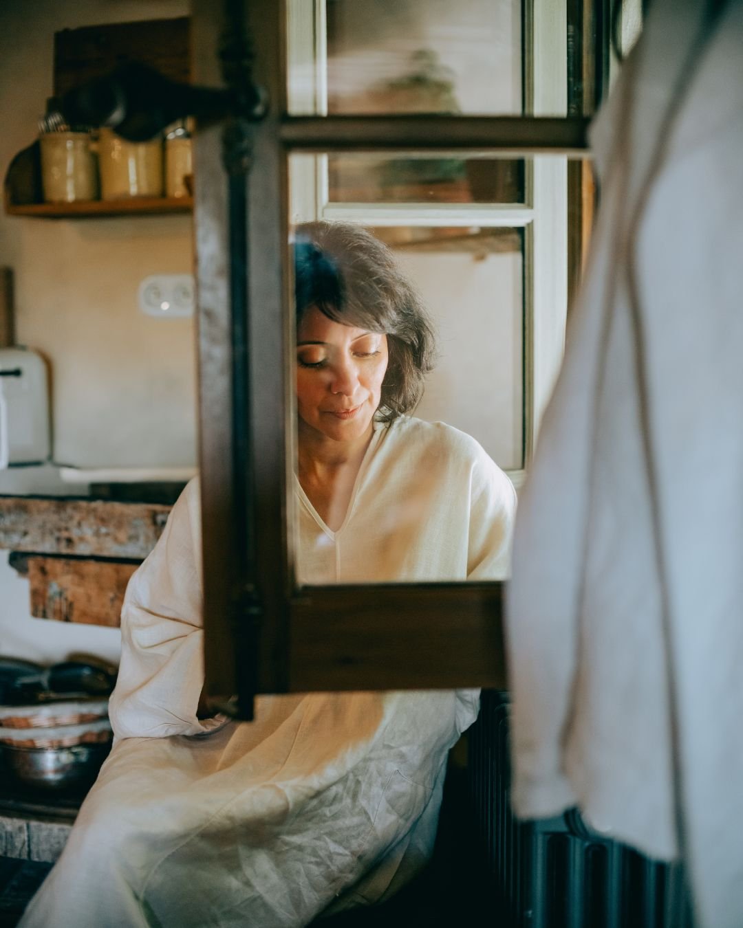 Artist Gabi Brown in Provence.