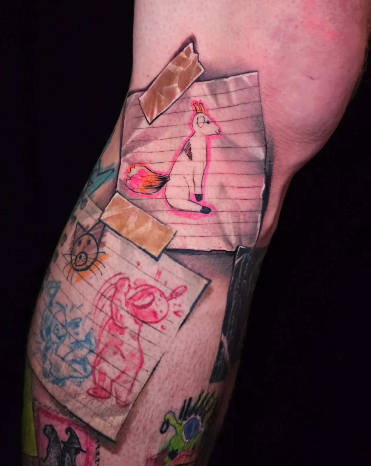 You can get a bunch of silly stuff its fine #arvadatattoo #denvertattoo #denvertattooartist #westministertattoo #colortattooartist