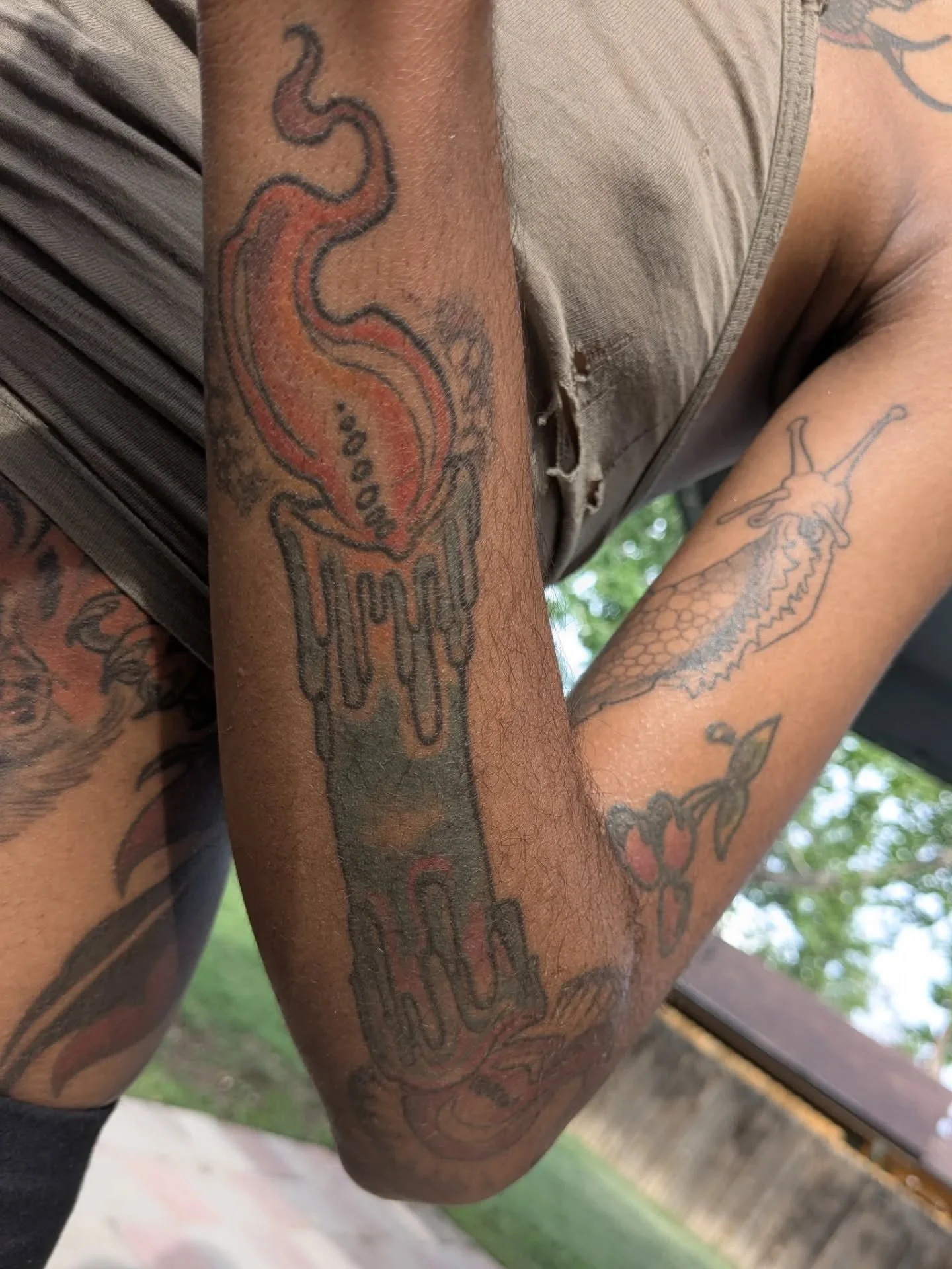 Some in progress, some healed 🥰