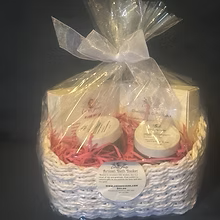 Creasy Jane's Chocolate and Rose Artisan Basket