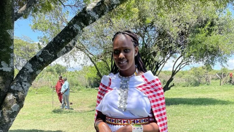 Image of Catherine Losurutia a Pastoralist youth from Tanzania