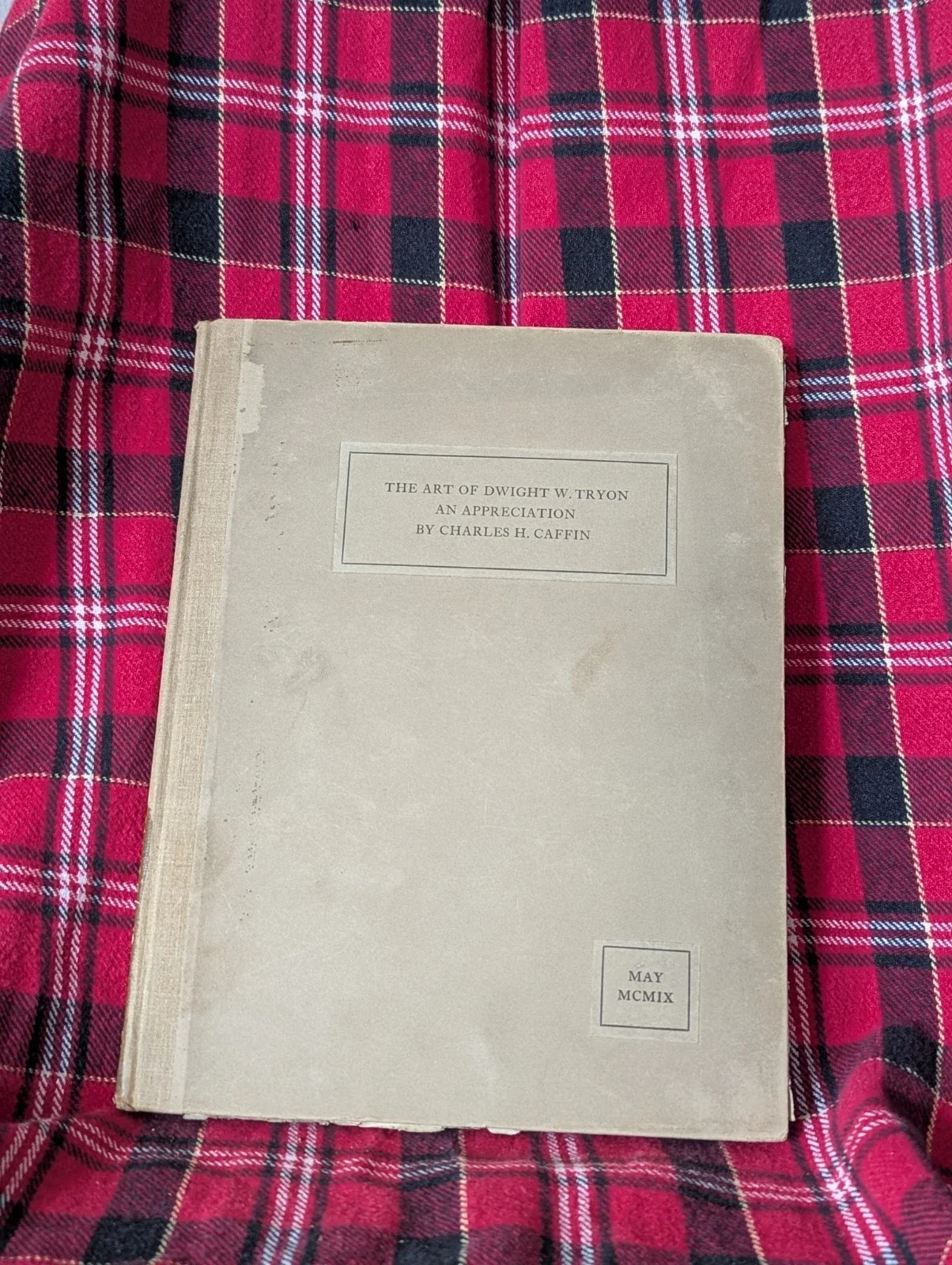 The Art of Dwight W. Tryon an Appreciation by Charles H. Caffin 1909 US $139.50