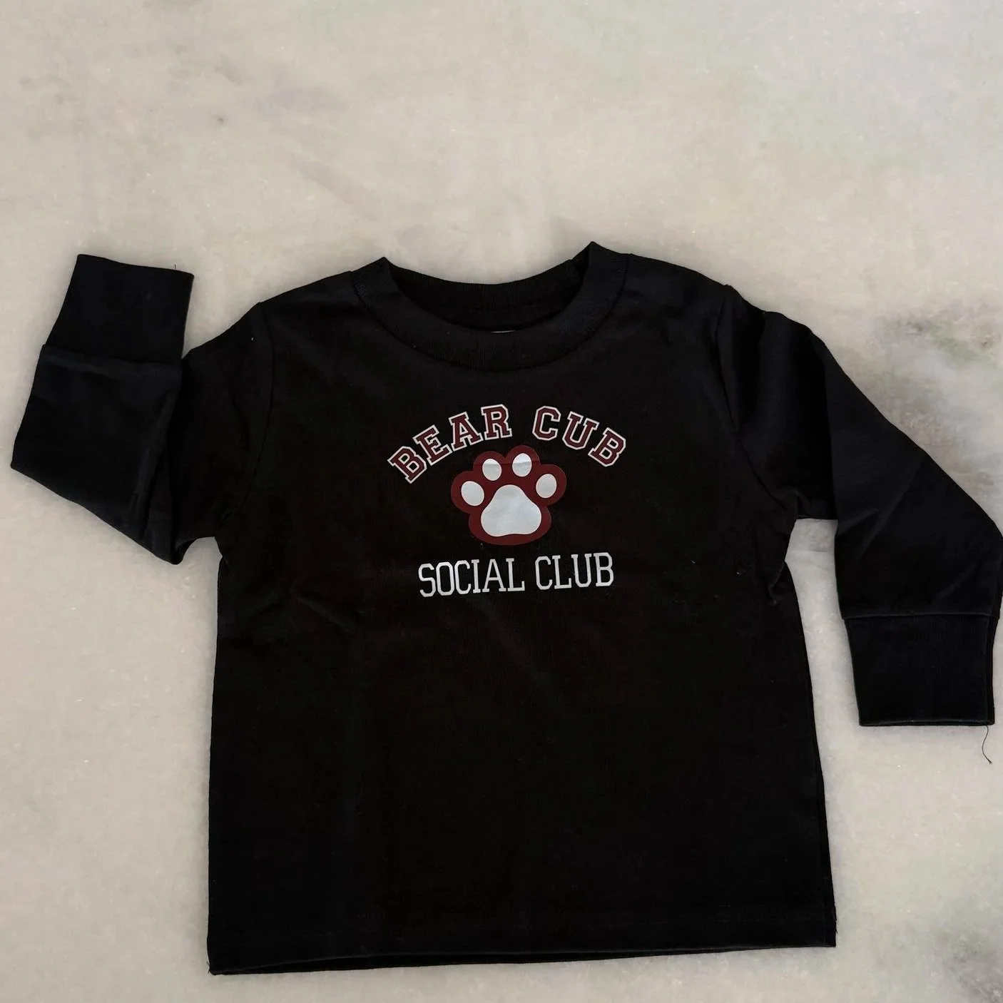 Bear Cub Social Long Sleeve T-Shirt