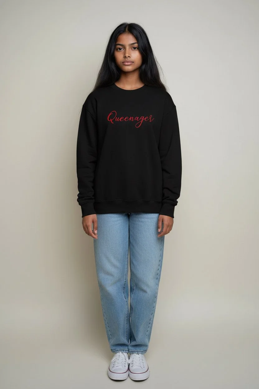 Youth “Queenager” Sweatshirt