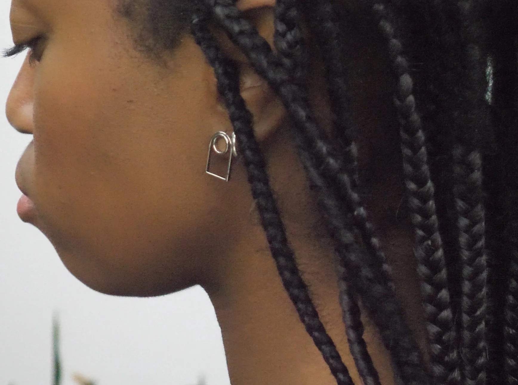 Arch Earrings in Sterling Silver