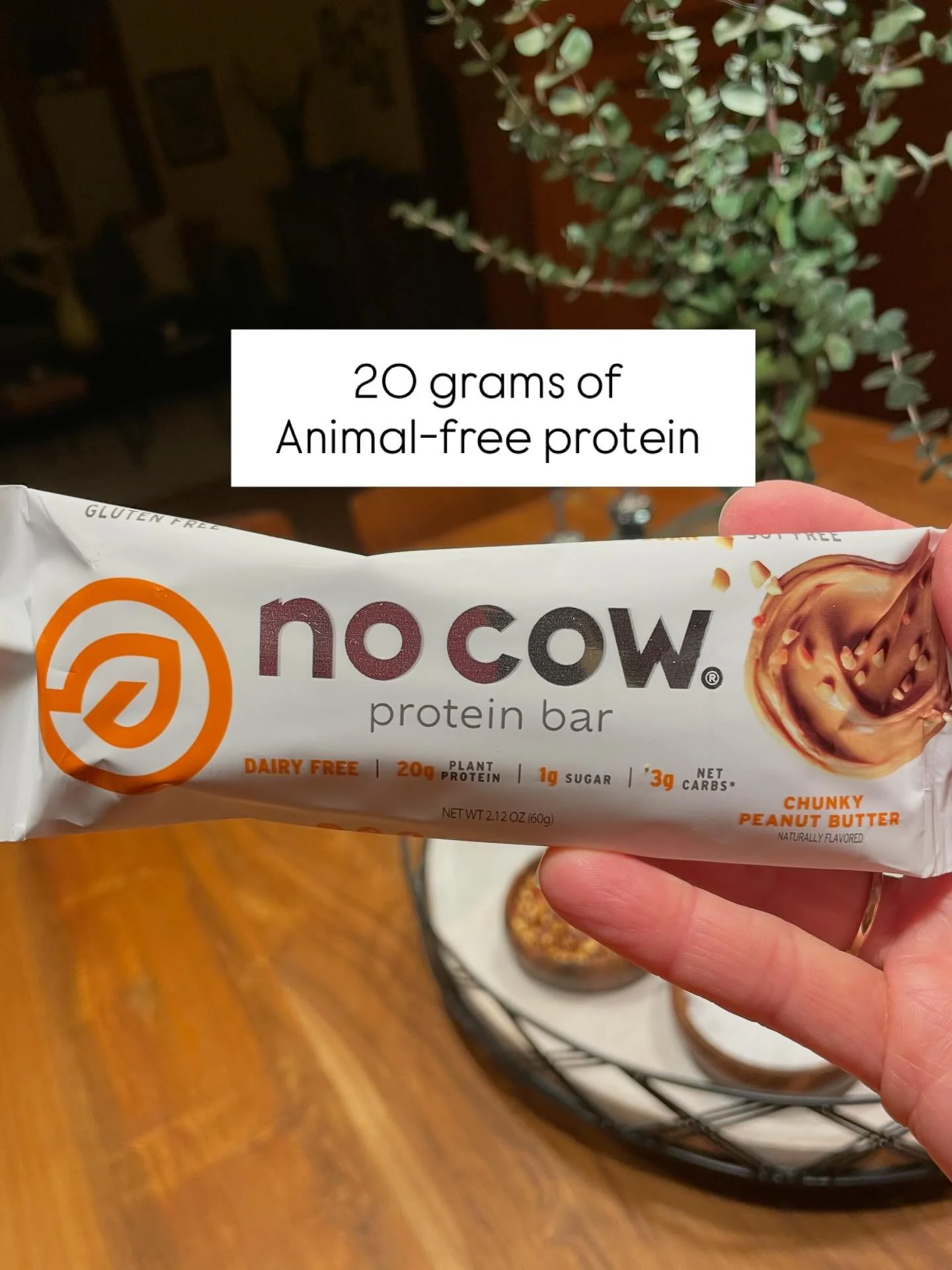 Best animal free protein bar I&rsquo;ve found out there. No added sugar. Search their site for more flavors and retail locations.