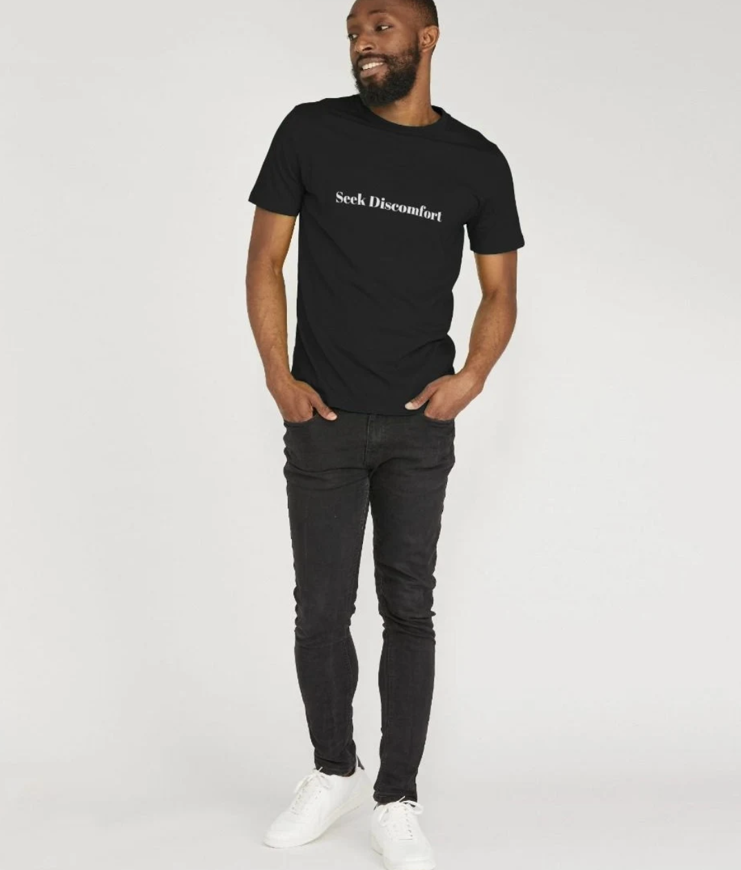 Seek Discomfort Men's Tee
