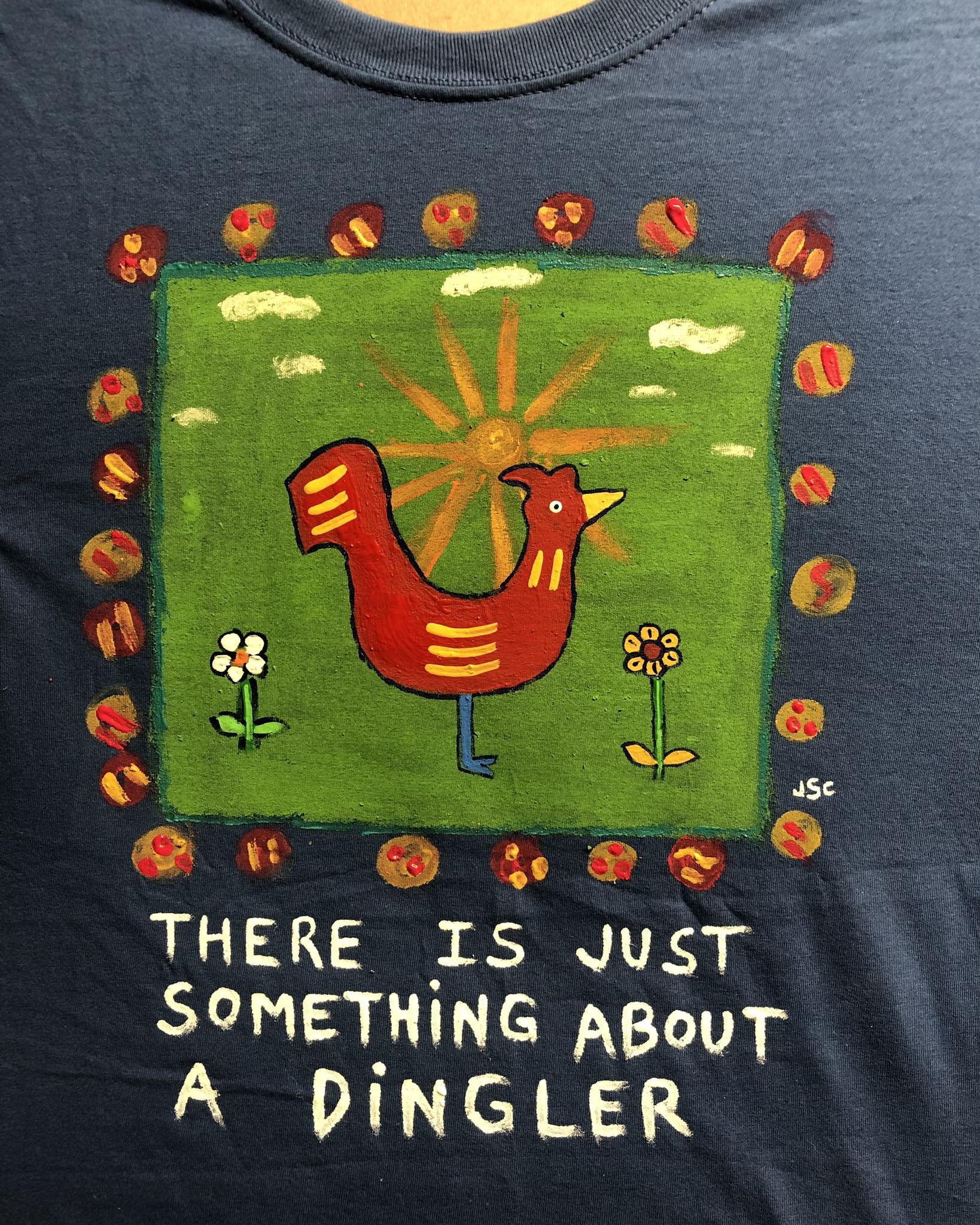 Tribute shirt for Charlie Dingler