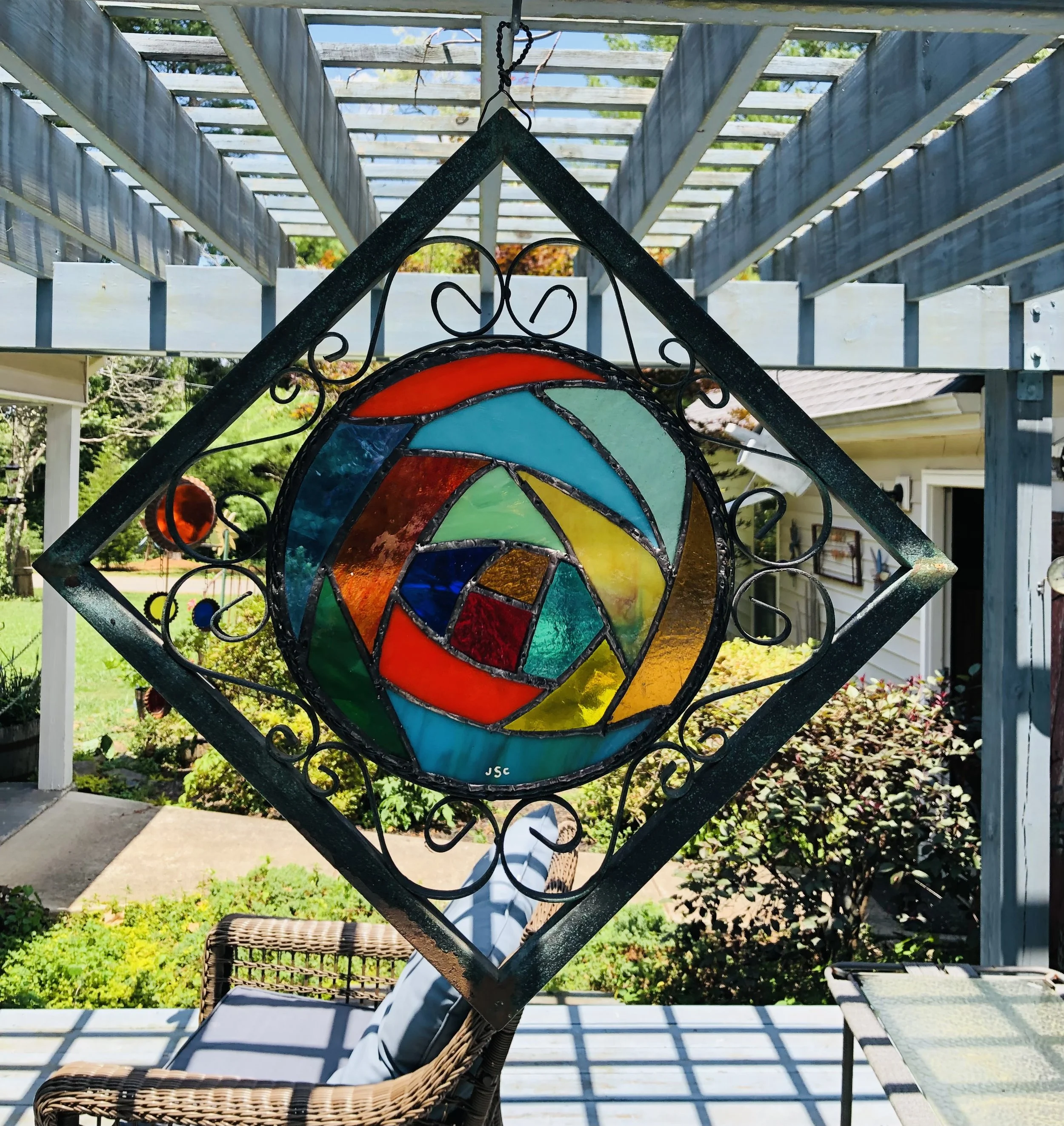 Metal Stained Glass Design