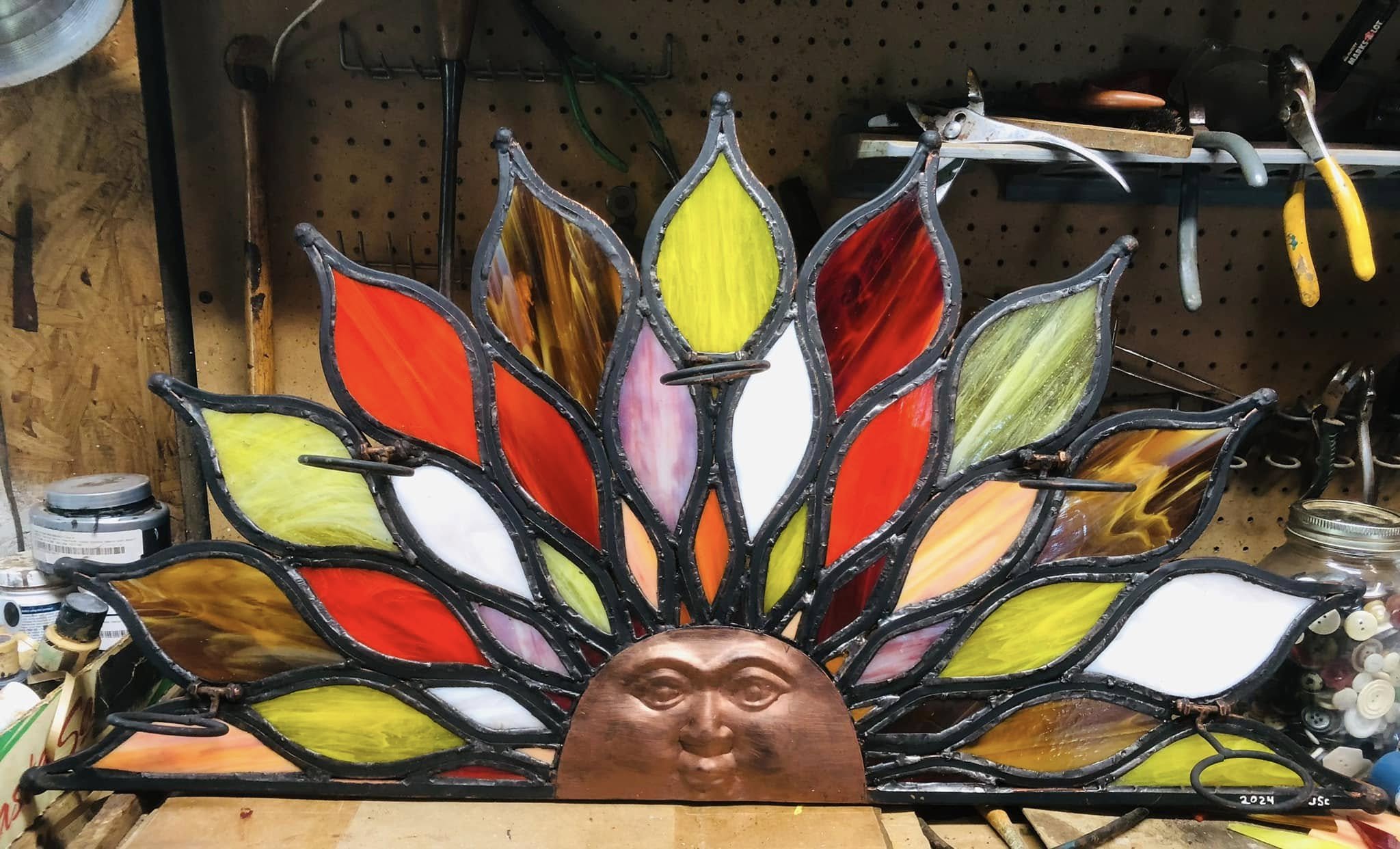 Stained Glass Sun