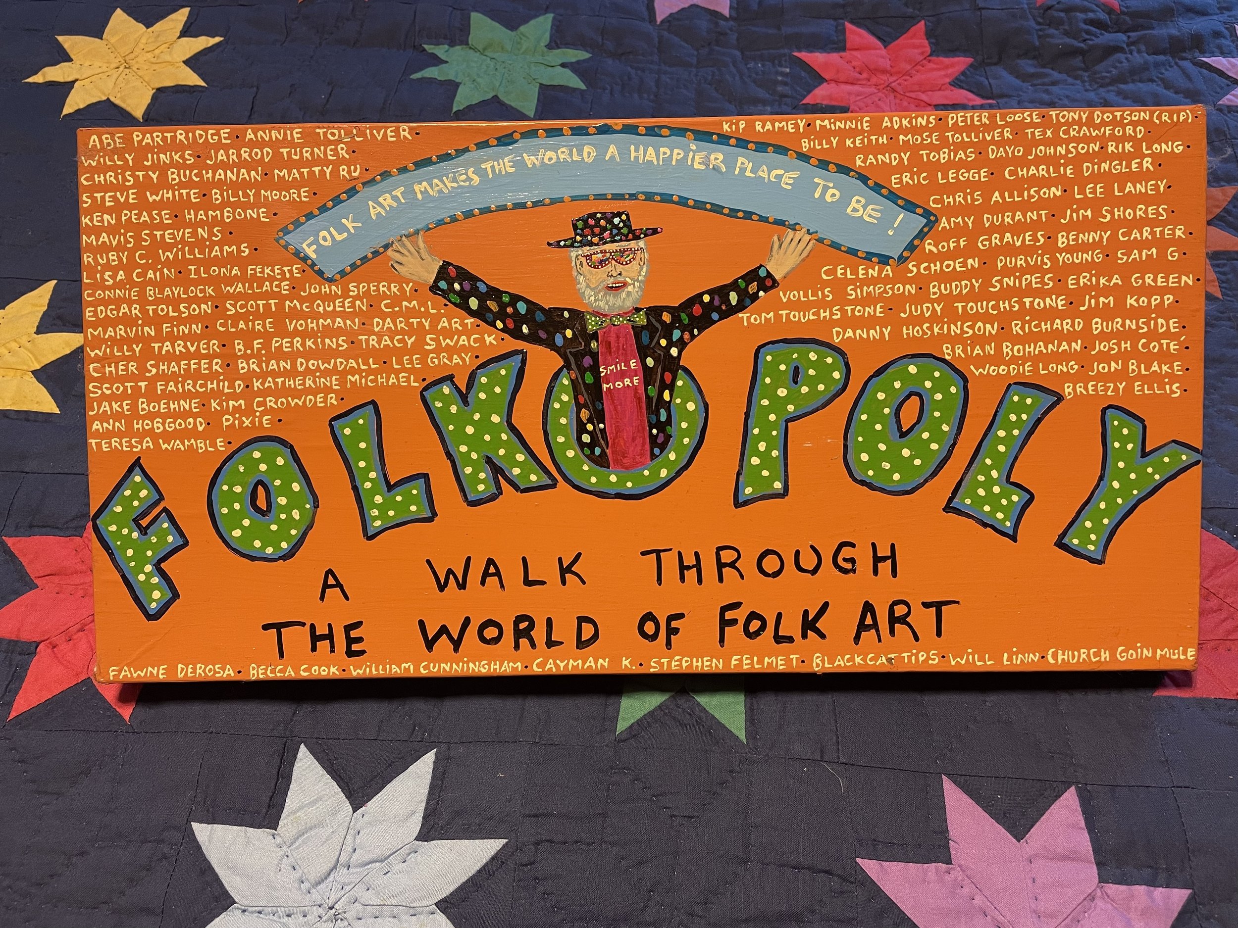 Hand-painted Folkopoly