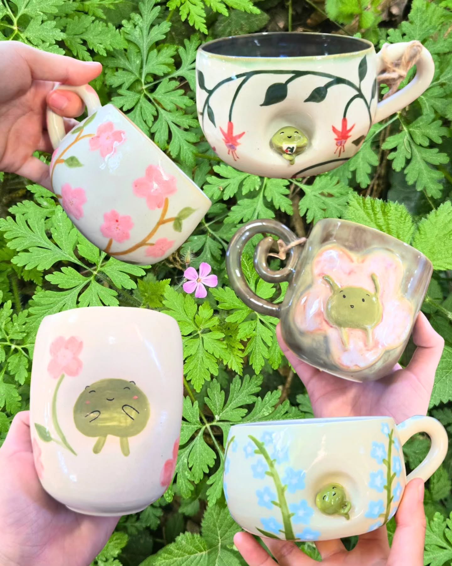 thebloopbean.com is updated with some beans up for adoption 🌸🫶🏼

the blue and deep green mugs will be replenished for some upcoming summer markets 🌞 pls stay tuned~

every adoption fills this silly bean with immense joy and supports her bean ende