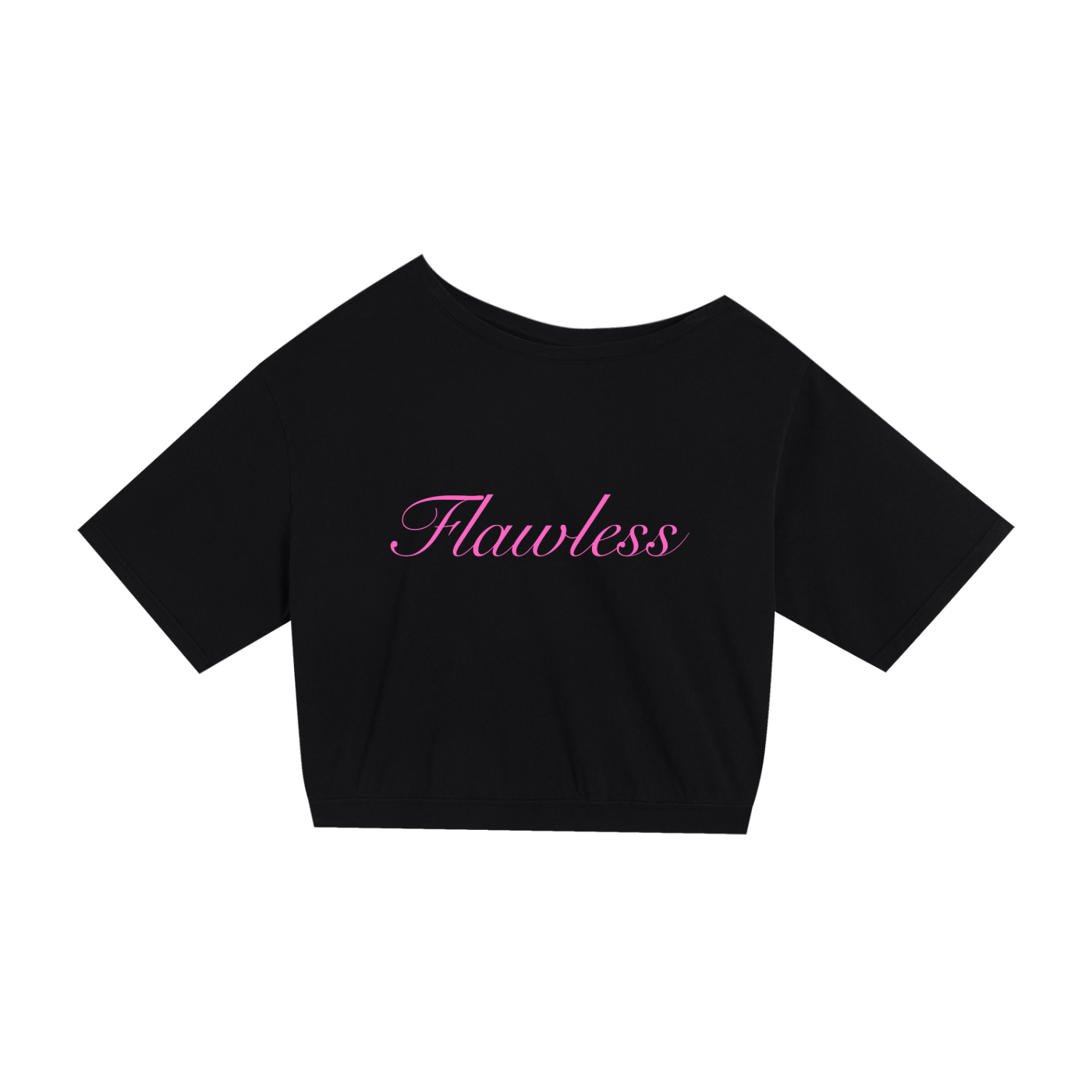 flawless off shoulder tee