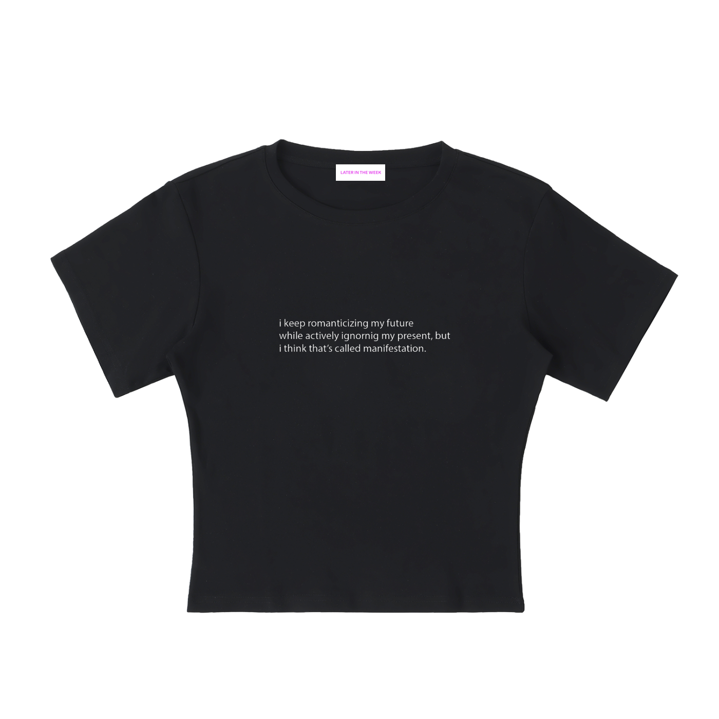 manifesting baby tee
